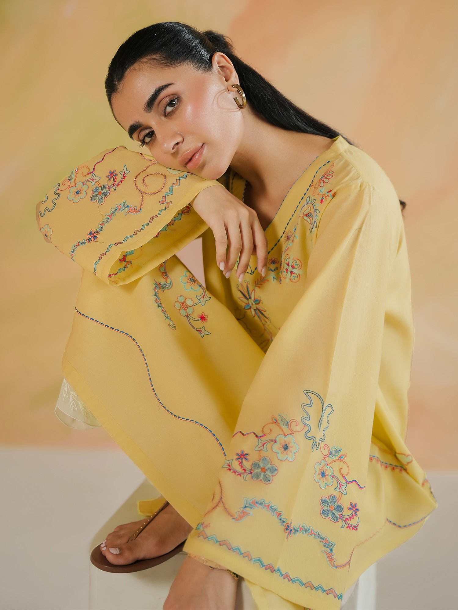 Embroidered Kurta