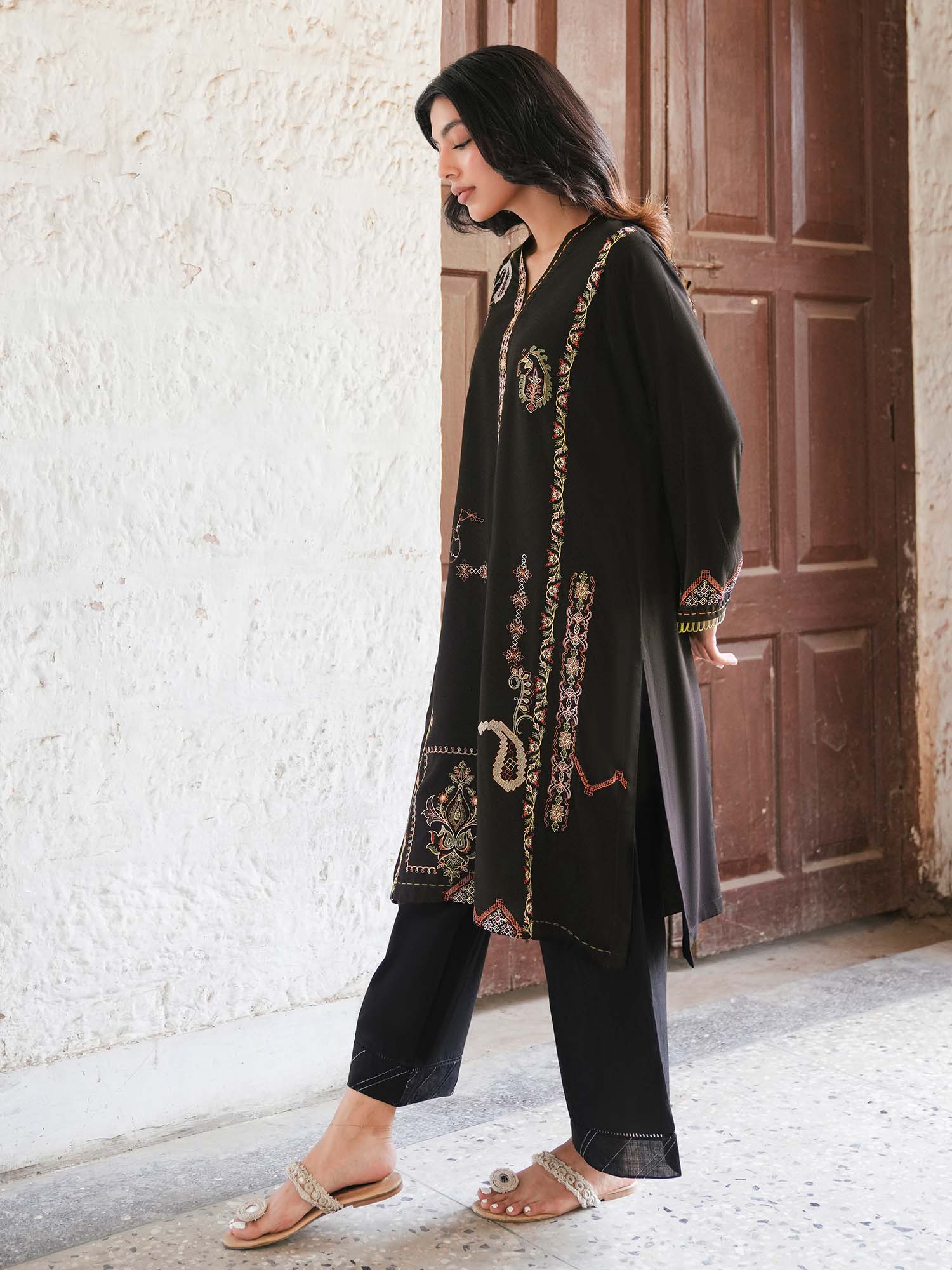 Embroidered Kurta