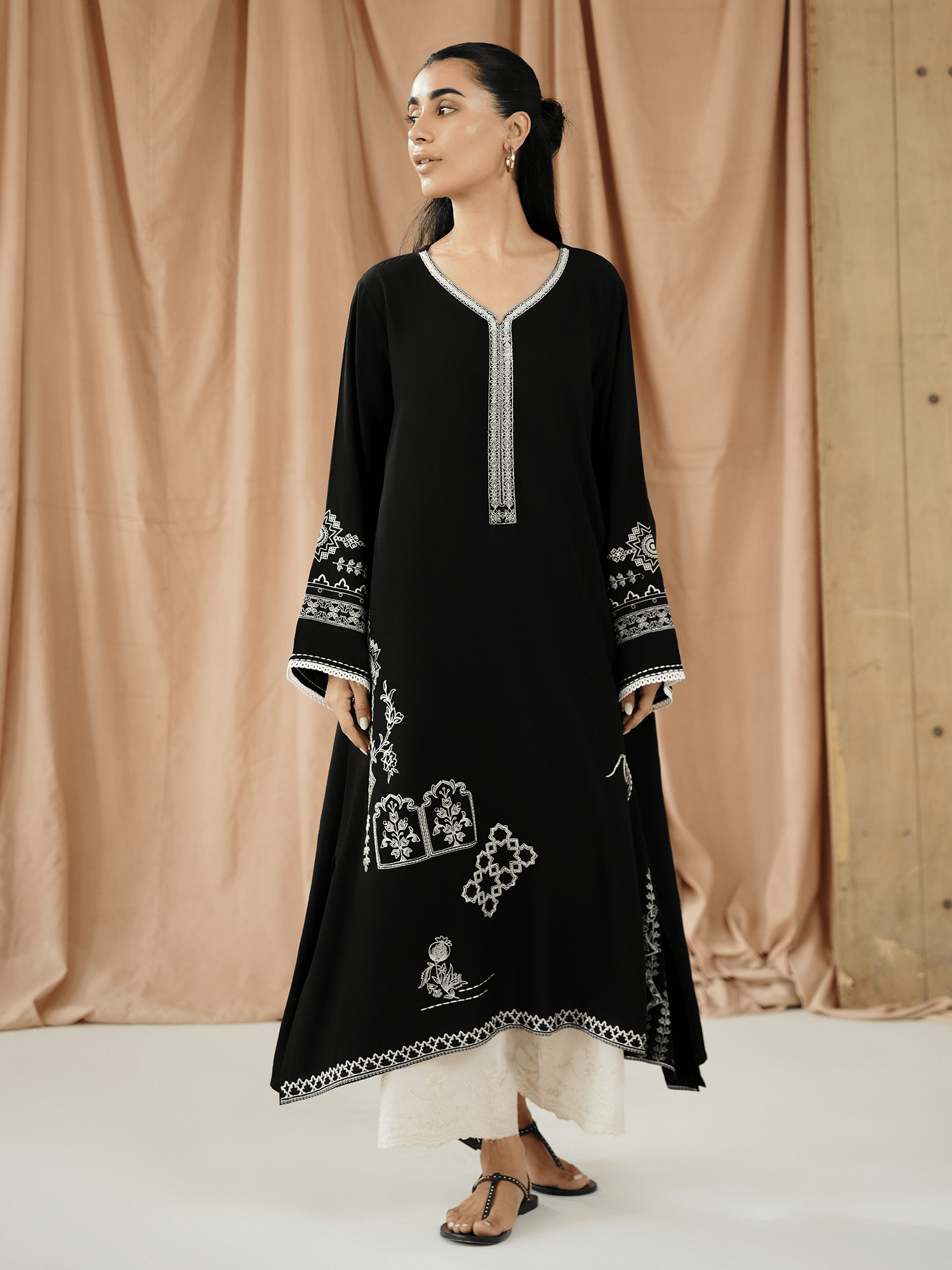 Embroidered Kurta