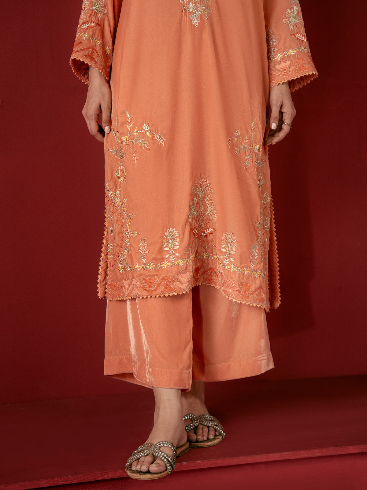 Embroidered Co-ord Set