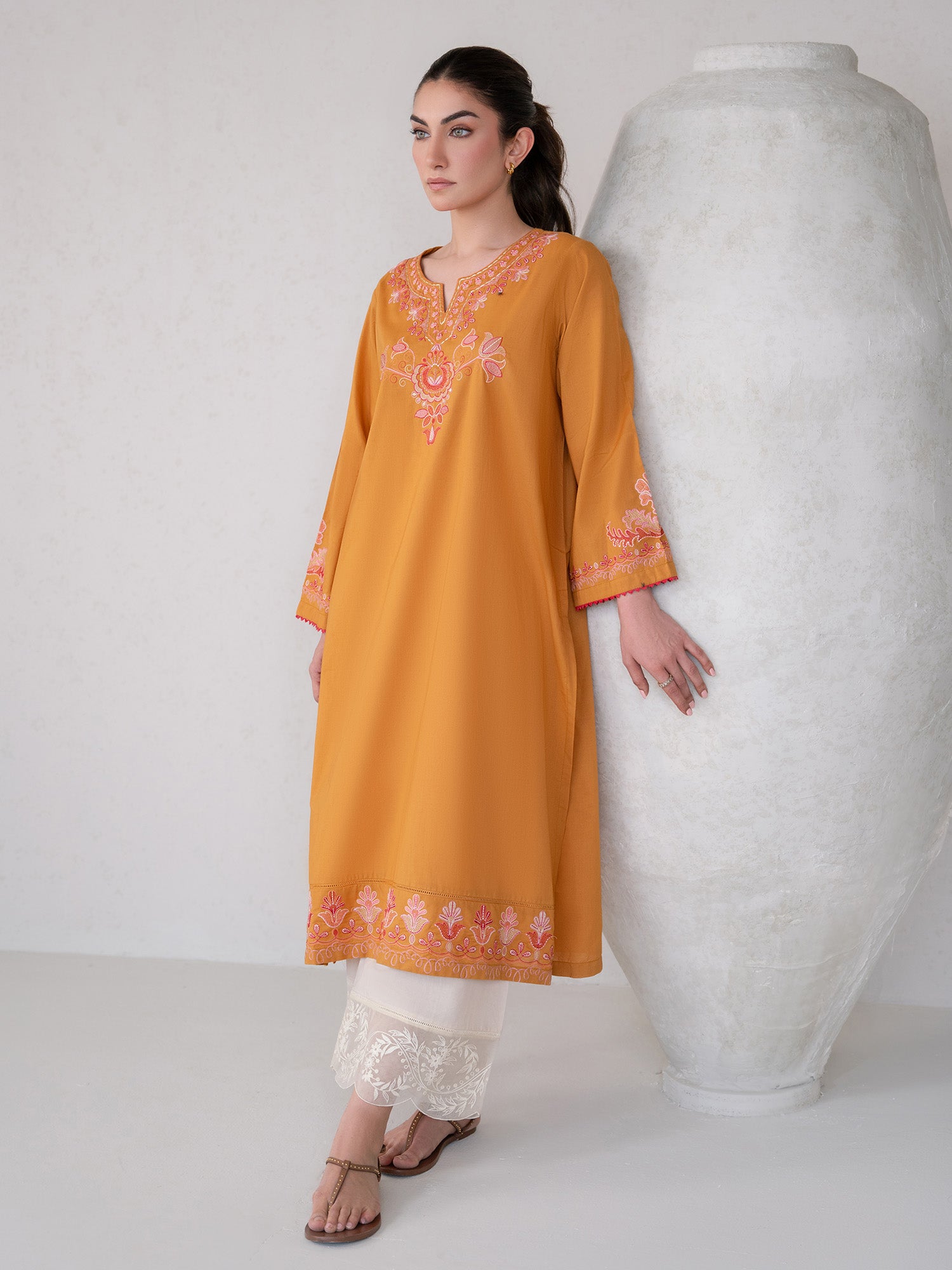 Embroidered Kurta