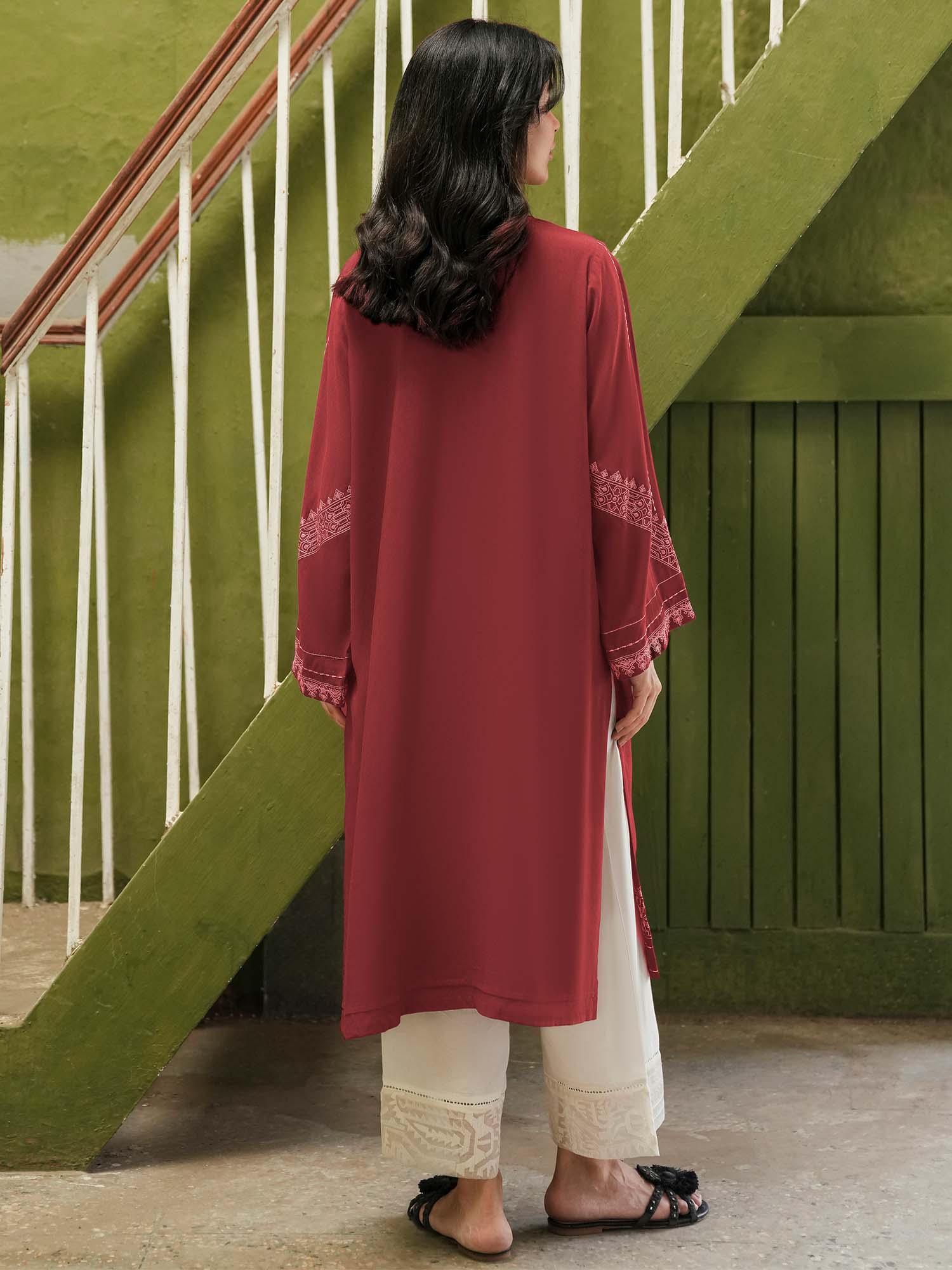 Embroidered Kurta