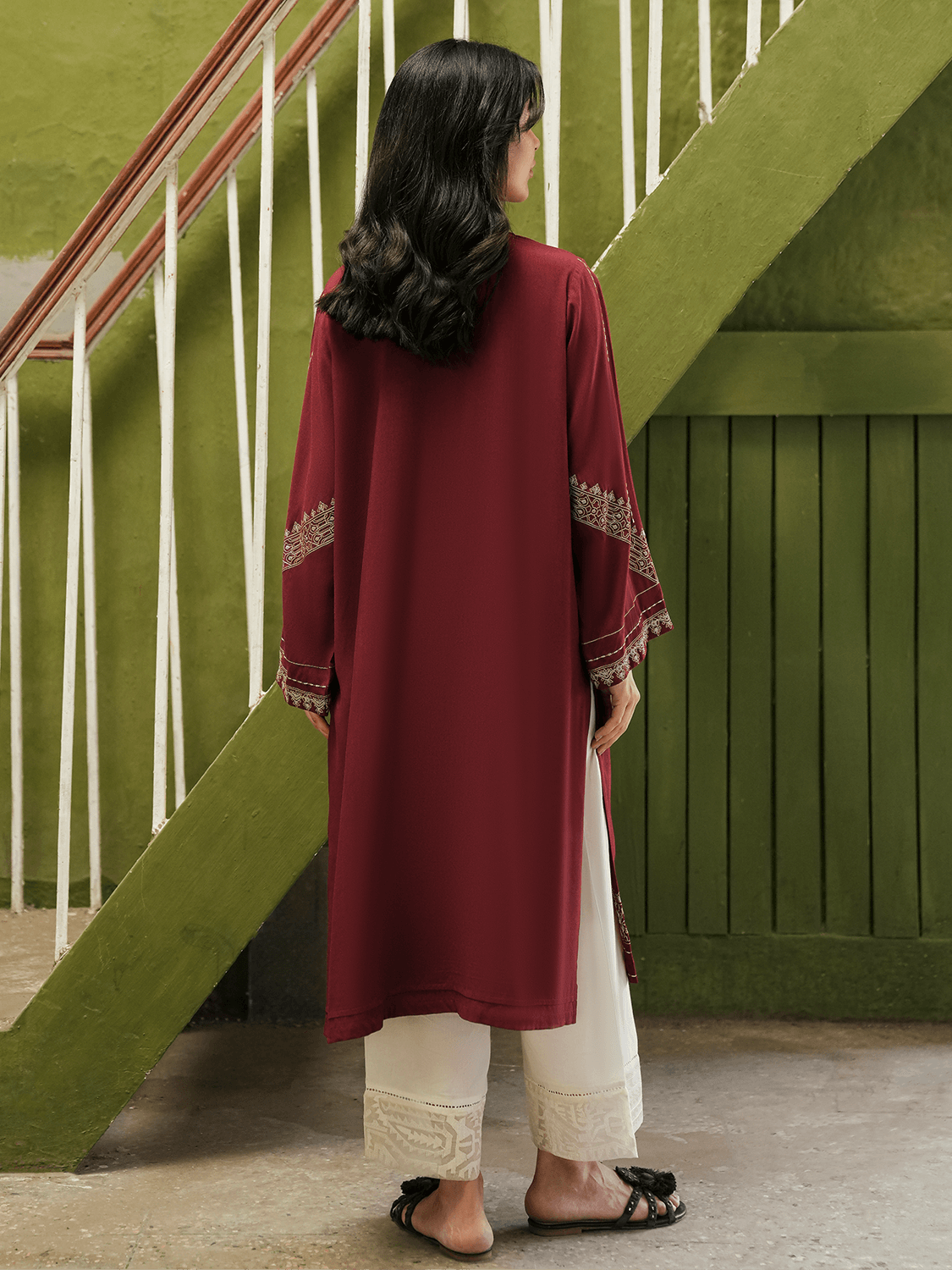 Embroidered Kurta
