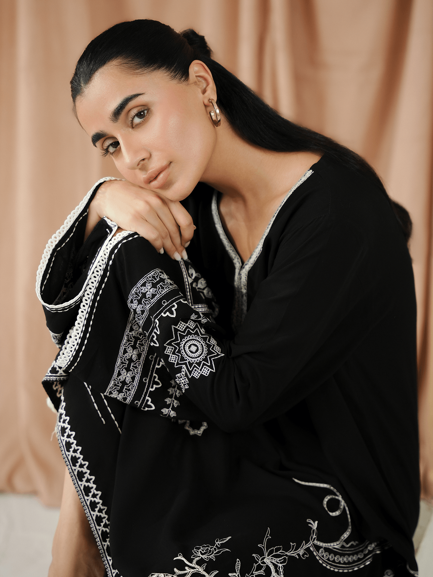 Embroidered Kurta