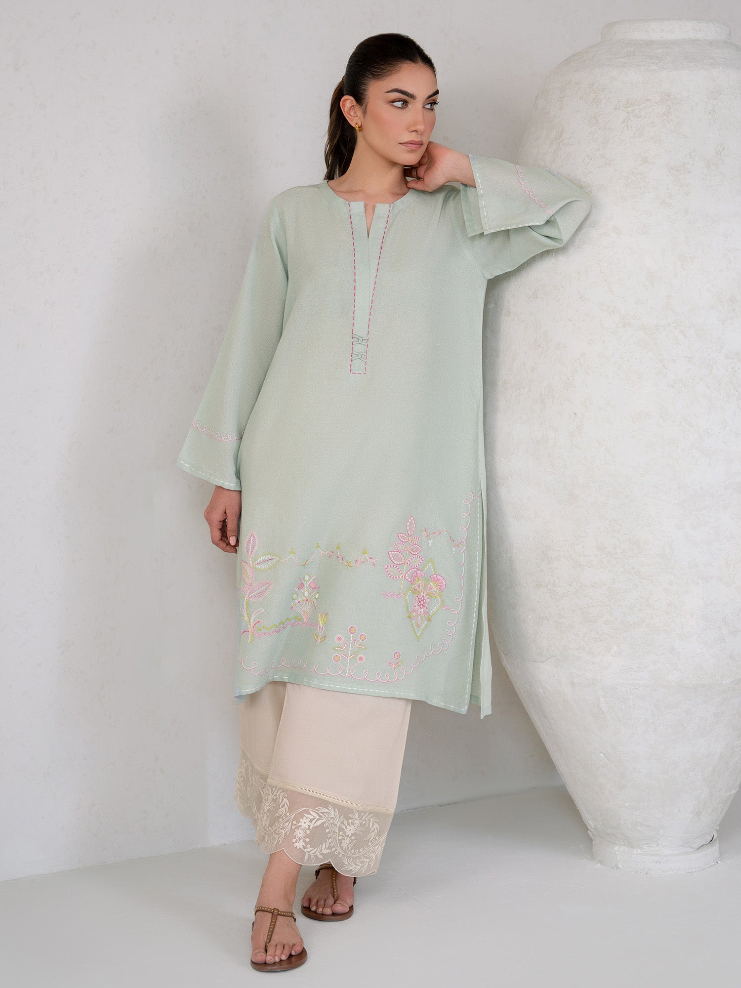 Embroidered Kurta