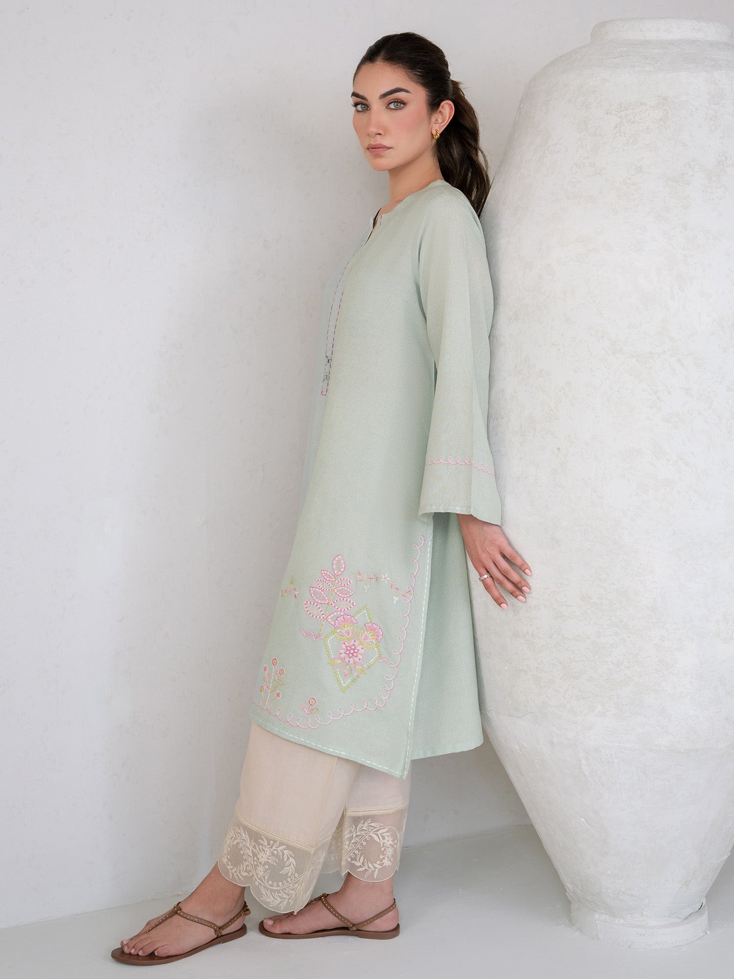 Embroidered Kurta
