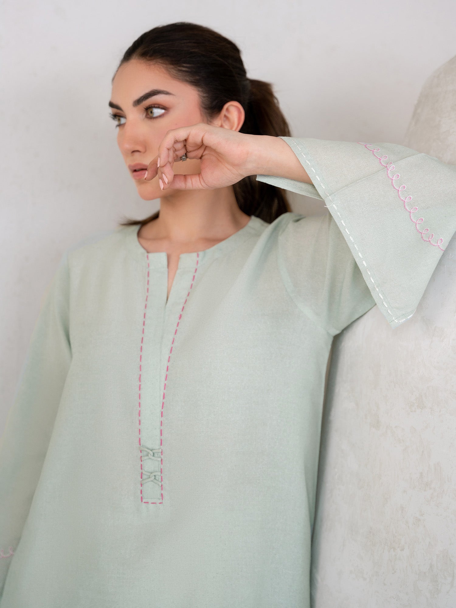 Embroidered Kurta
