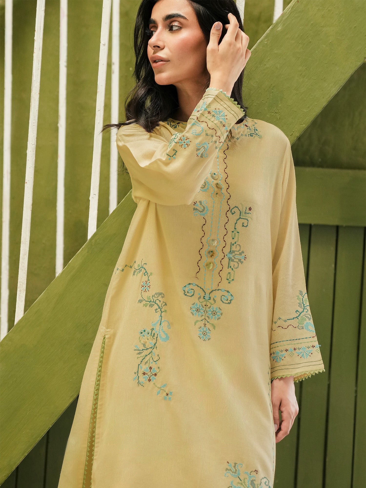 Embroidered Kurta