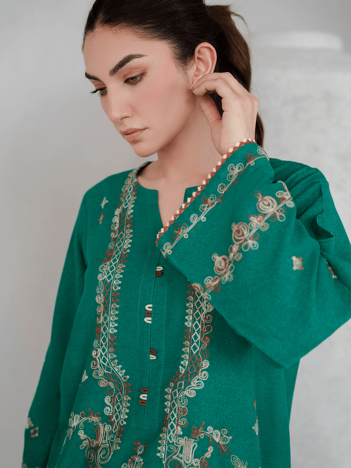 Embroidered Kurta