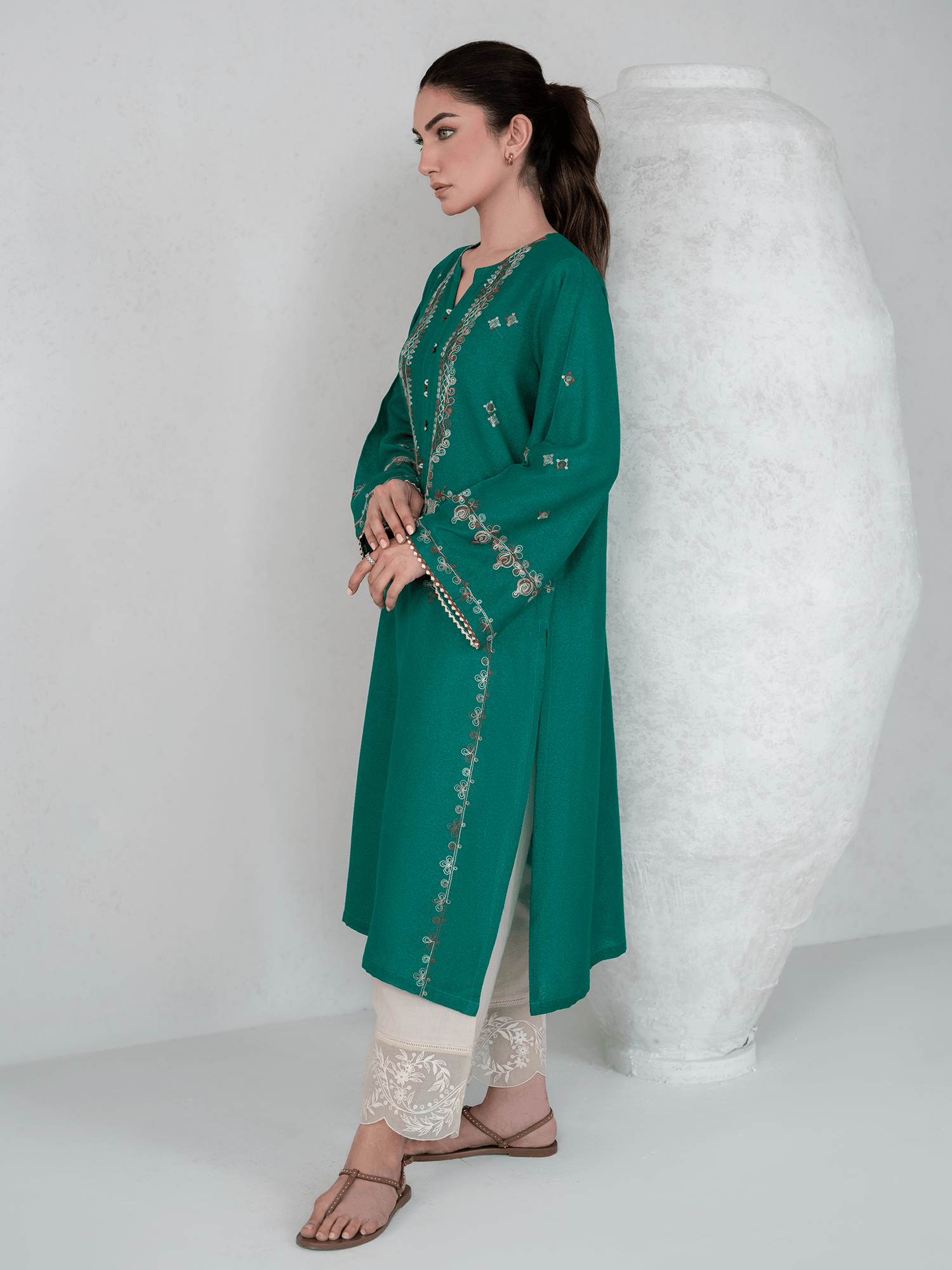 Embroidered Kurta