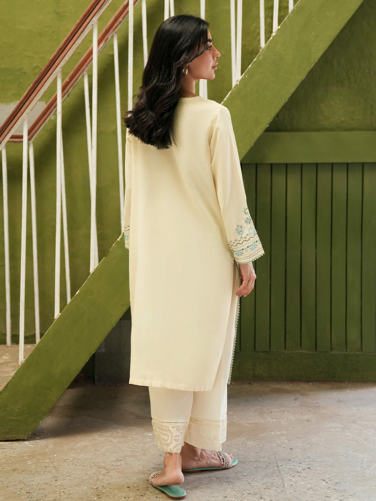 Embroidered Kurta