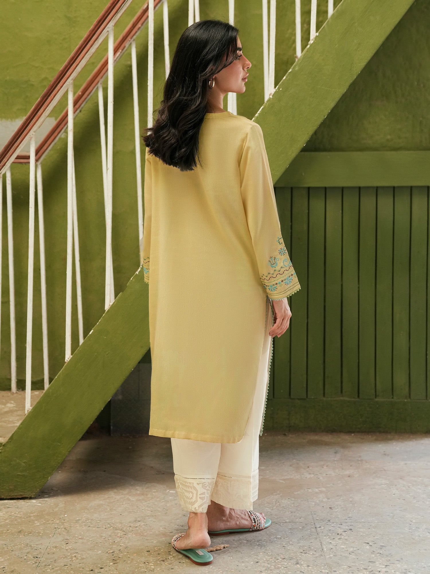 Embroidered Kurta