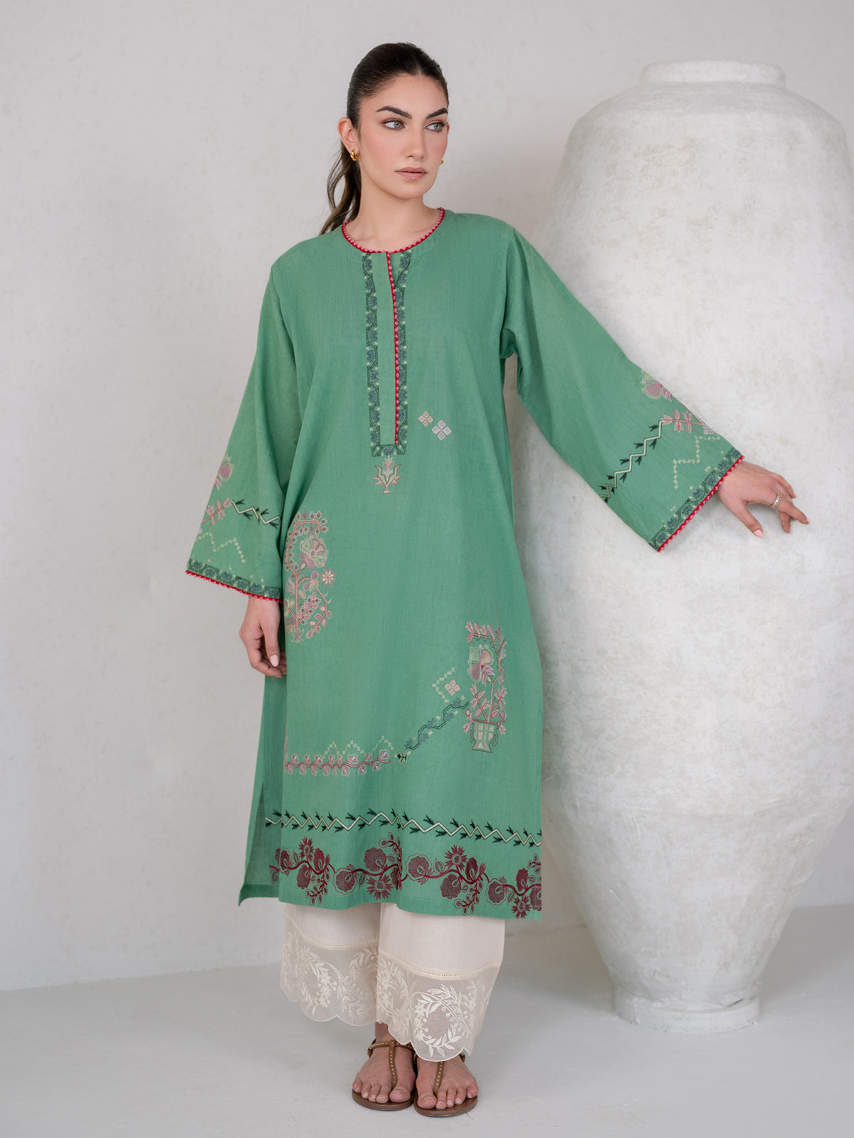 Embroidered Kurta
