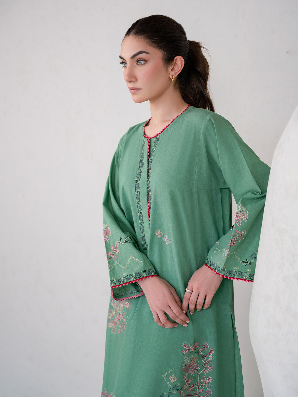 Embroidered Kurta