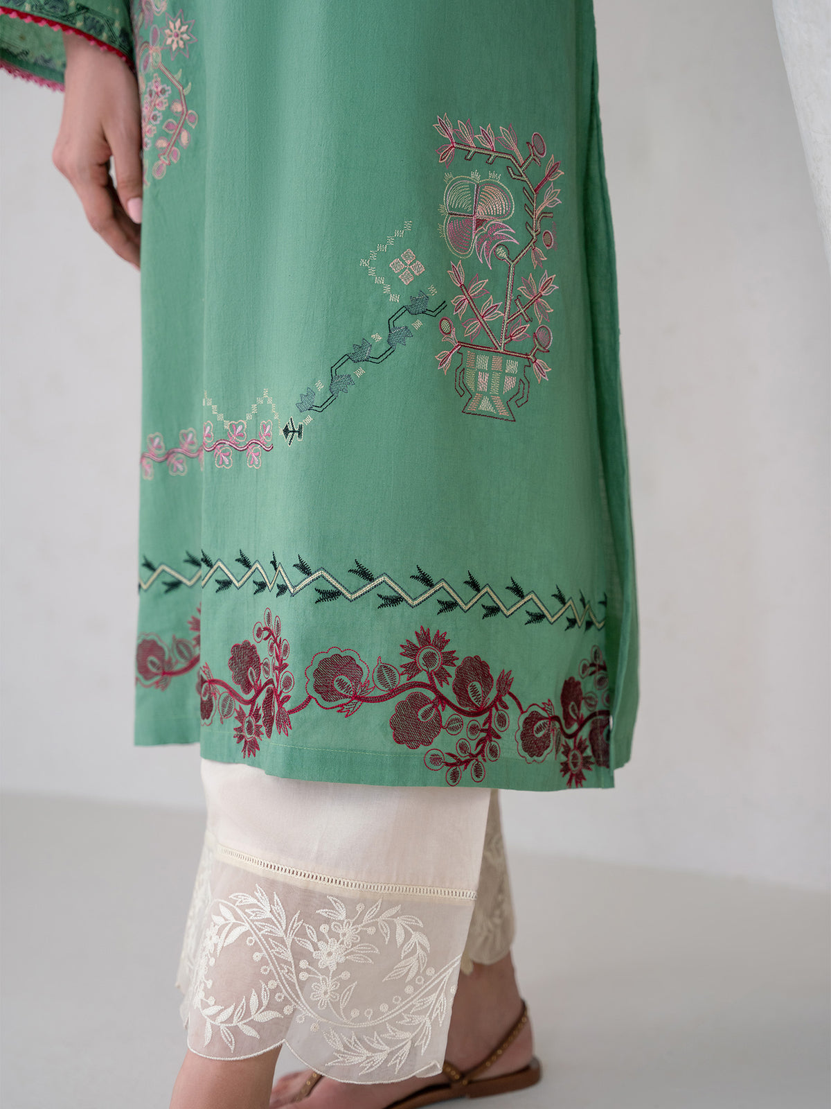 Embroidered Kurta