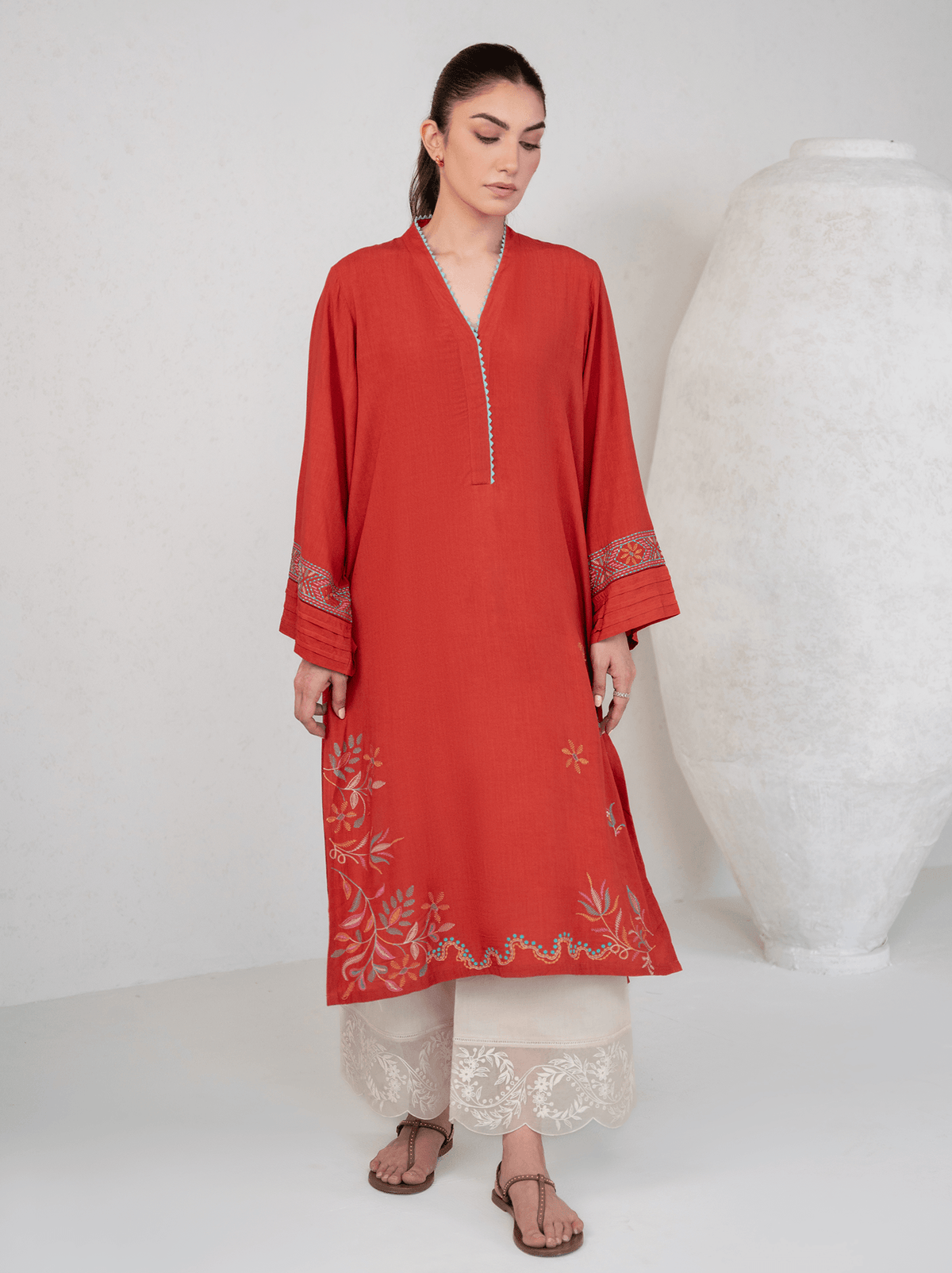 Embroidered Kurta