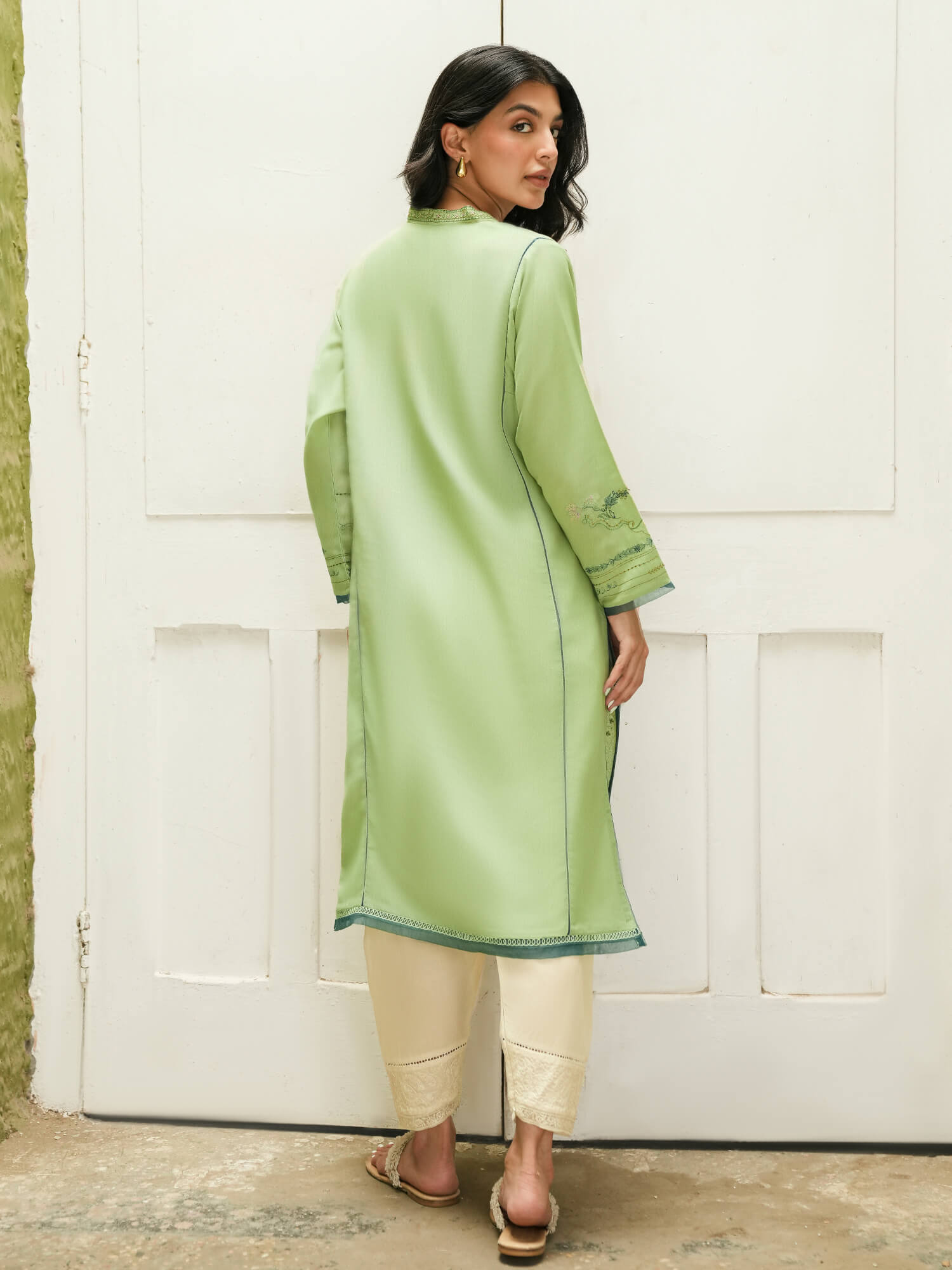 Embroidered Kurta
