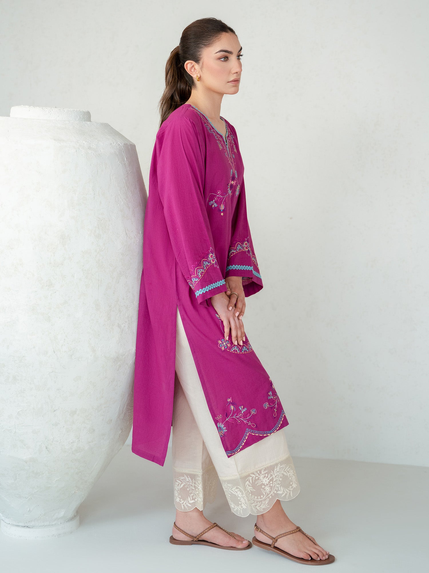 Embroidered Kurta