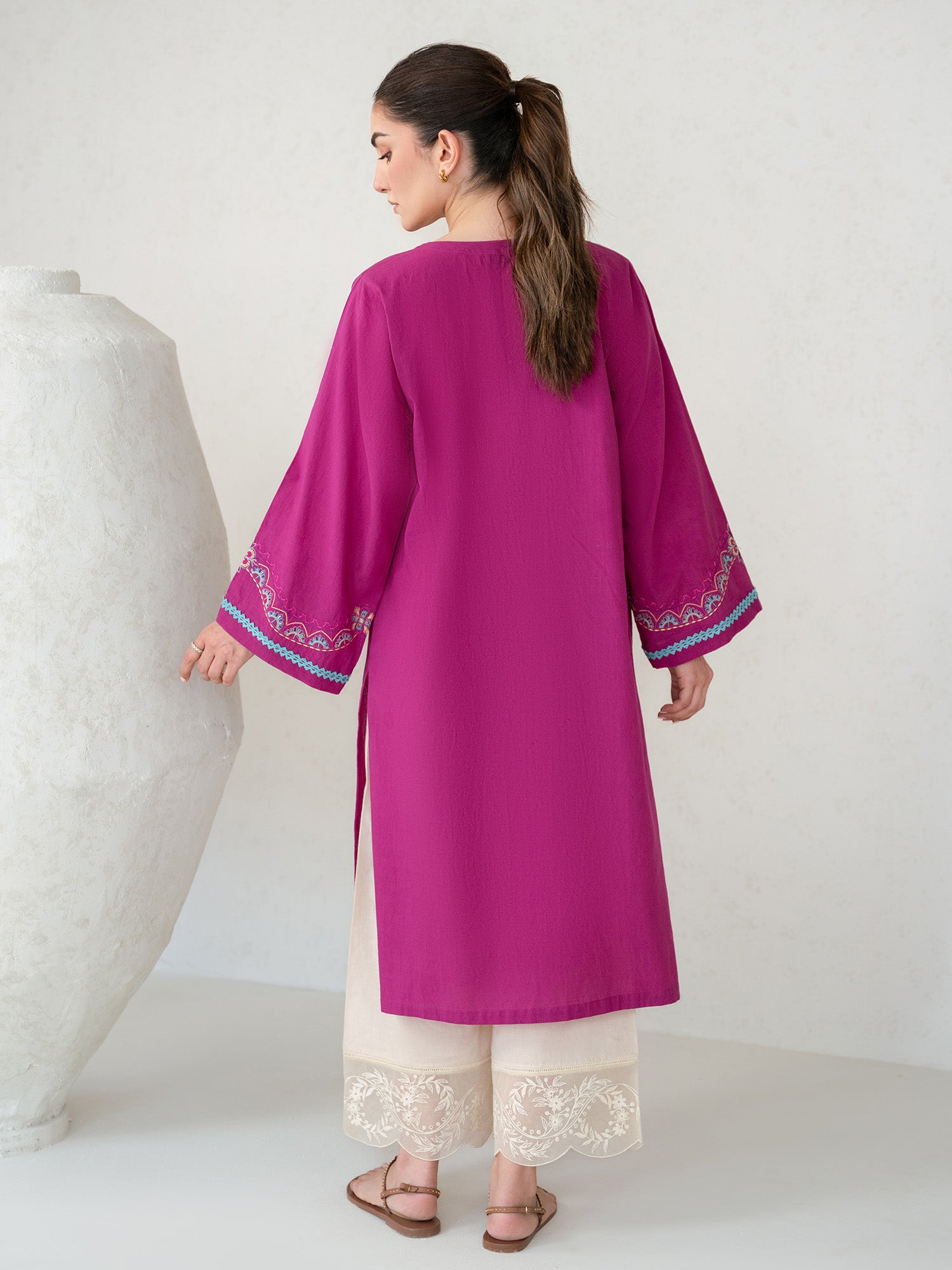 Embroidered Kurta