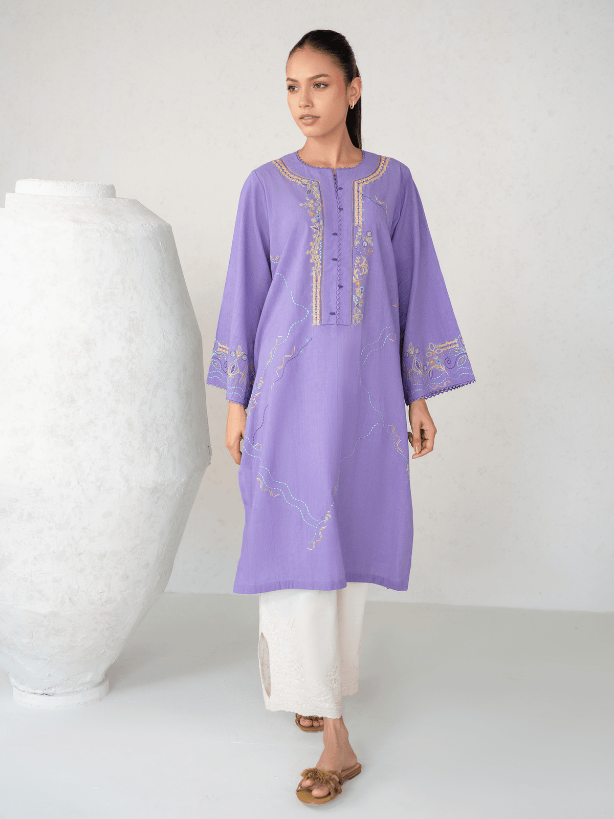 Embroidered Kurta
