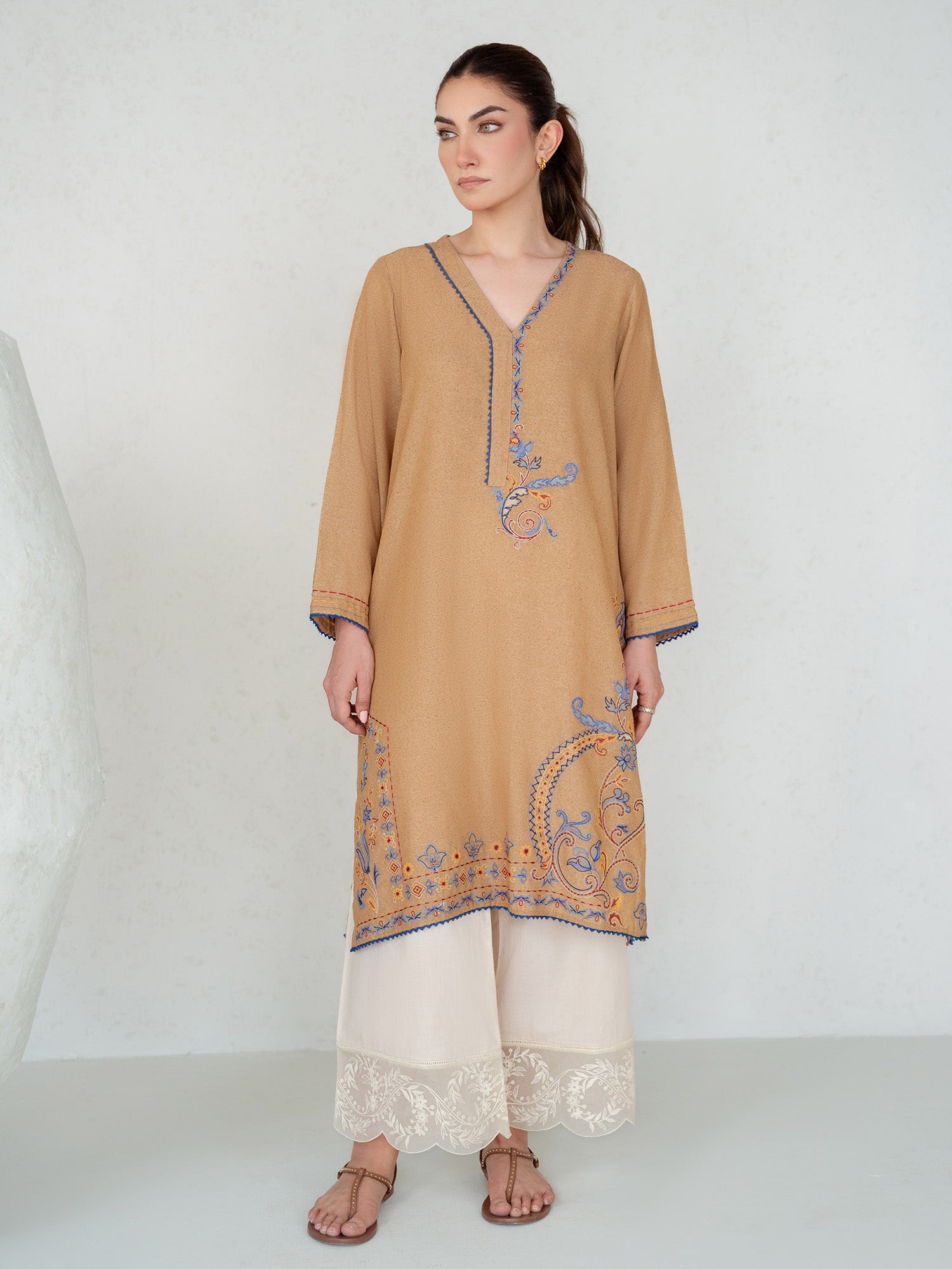 Embroidered Kurta