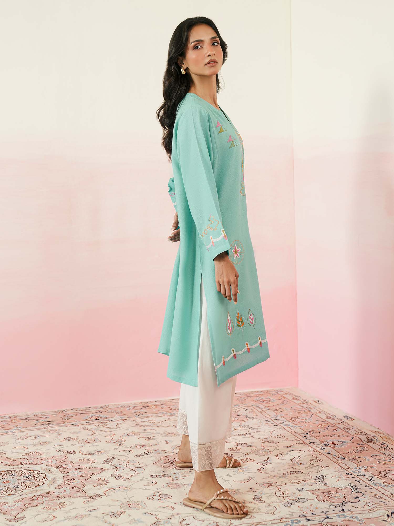 Embroidered Kurta