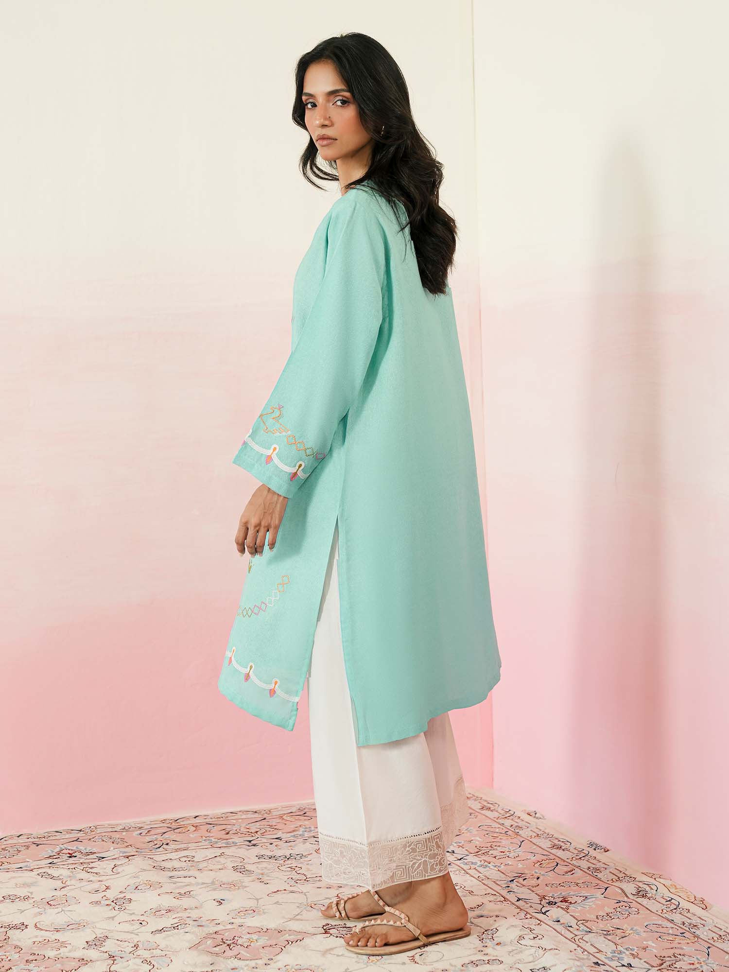 Embroidered Kurta