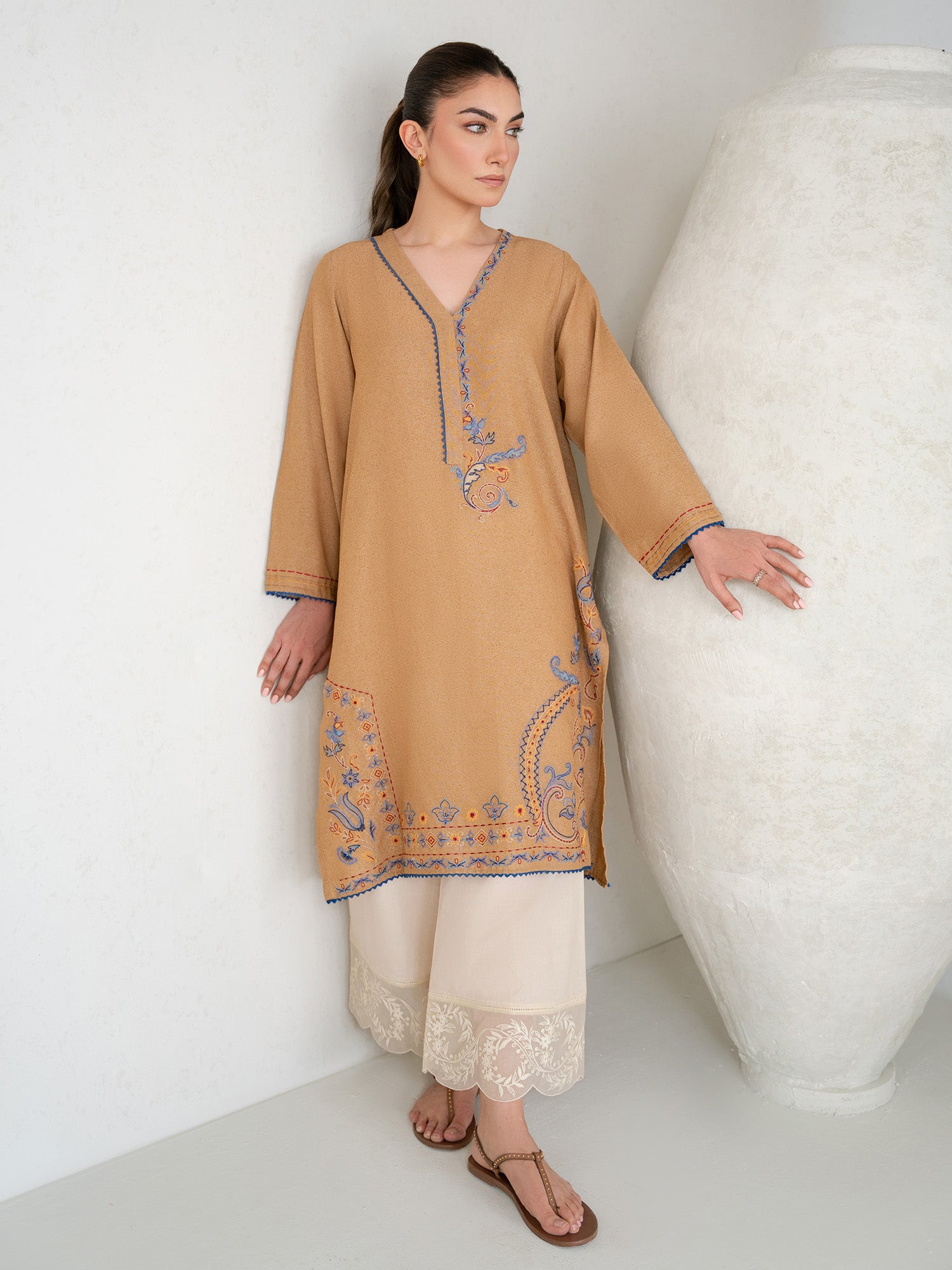 Embroidered Kurta