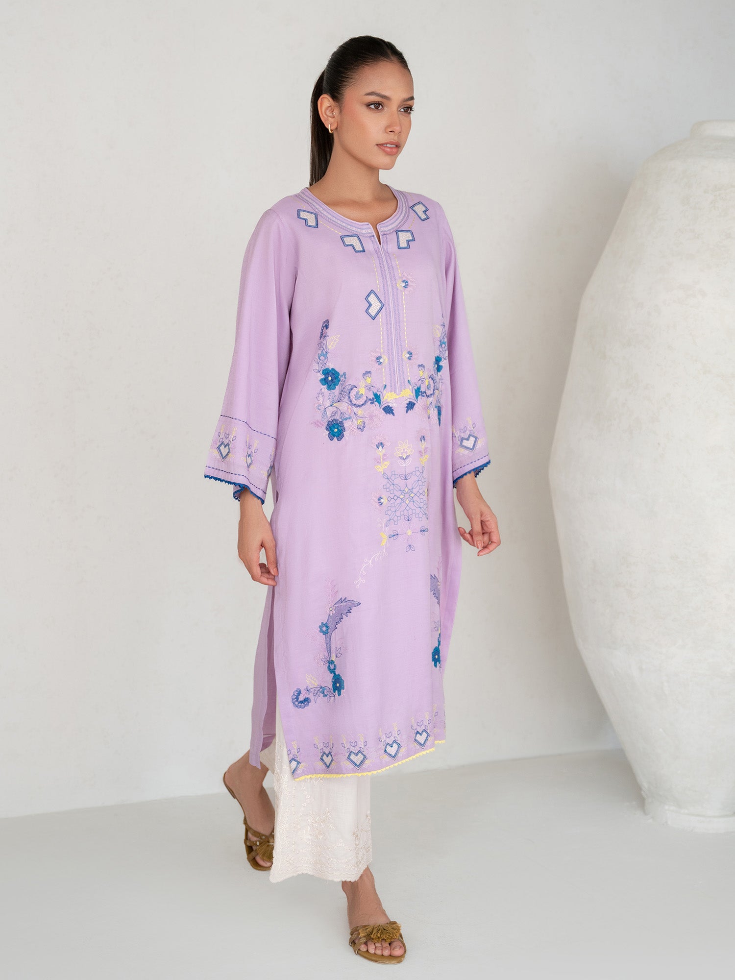 Embroidered Kurta
