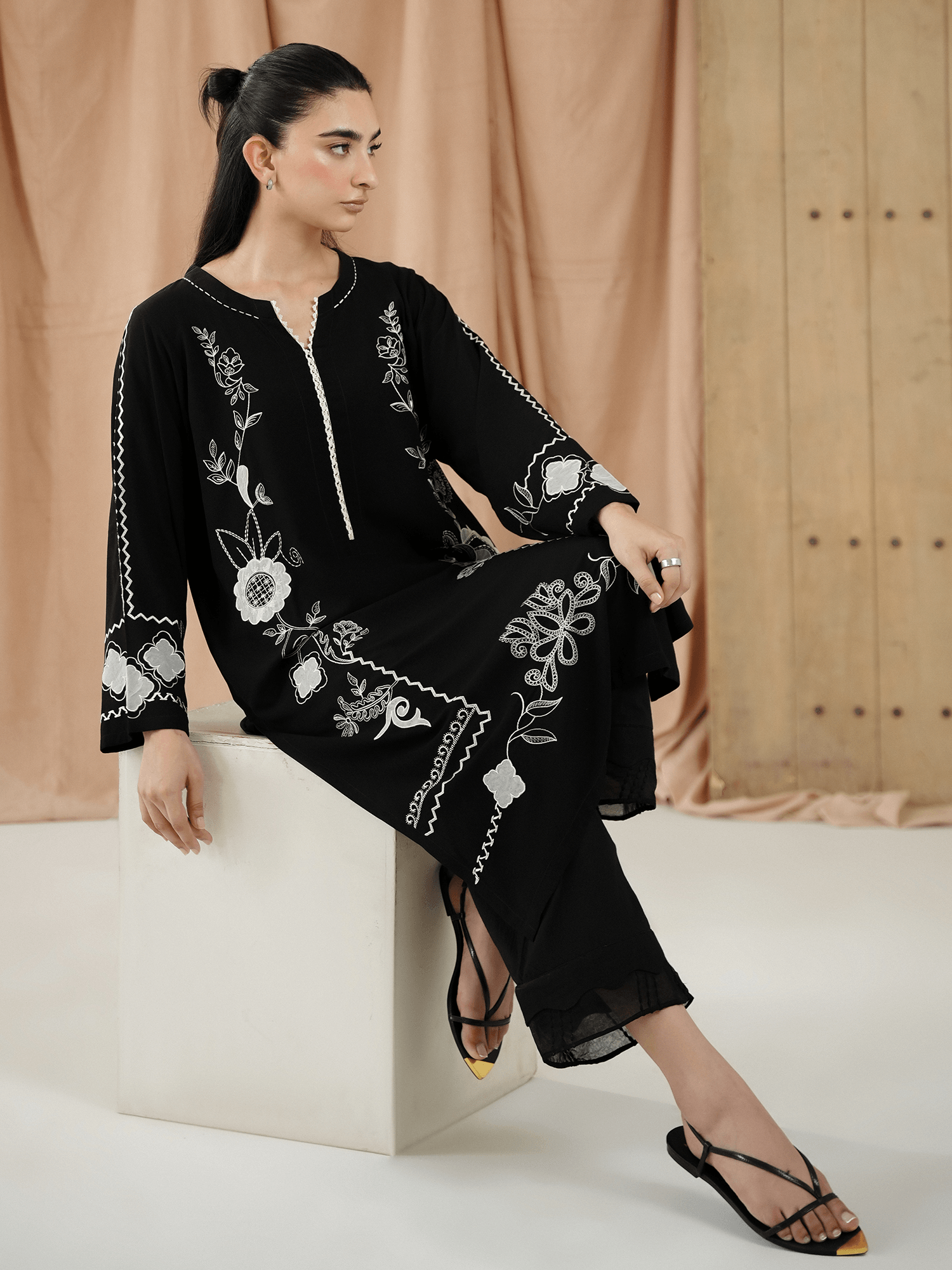 Embroidered Kurta