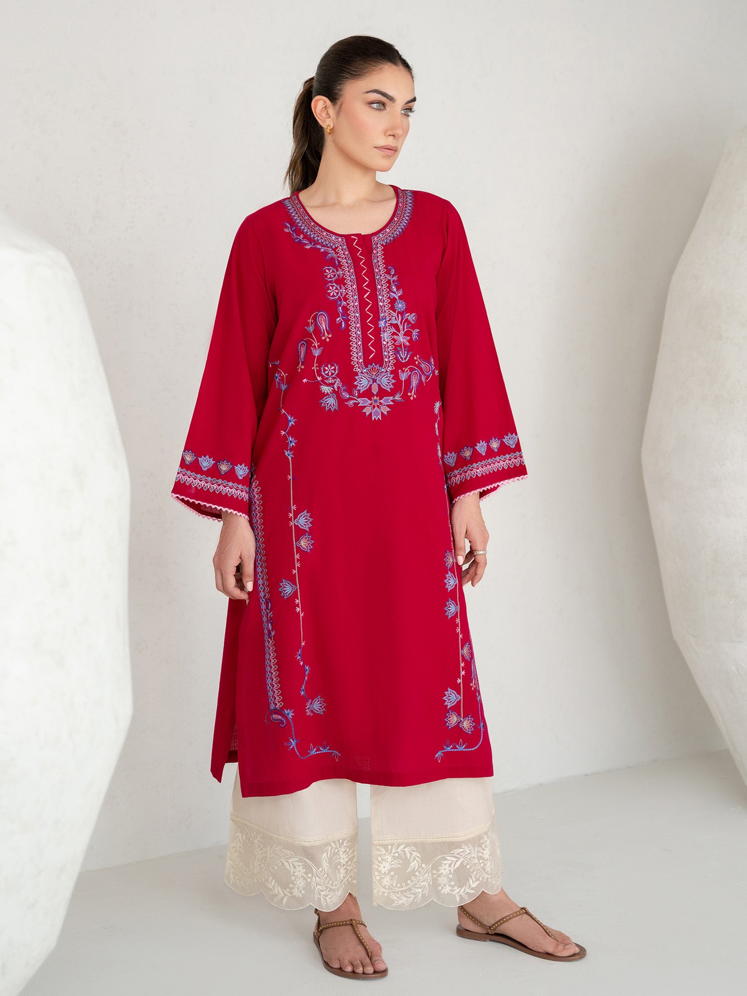 Embroidered Kurta