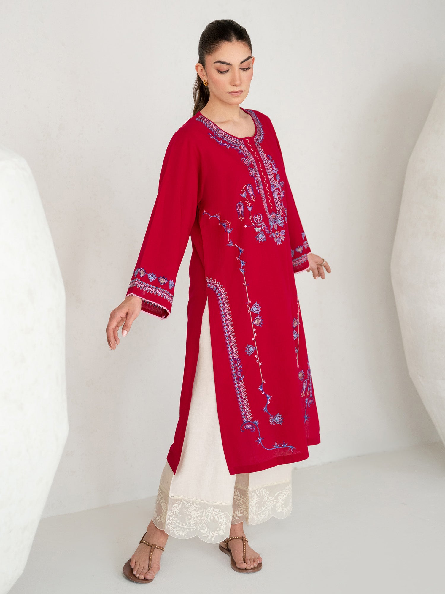 Embroidered Kurta