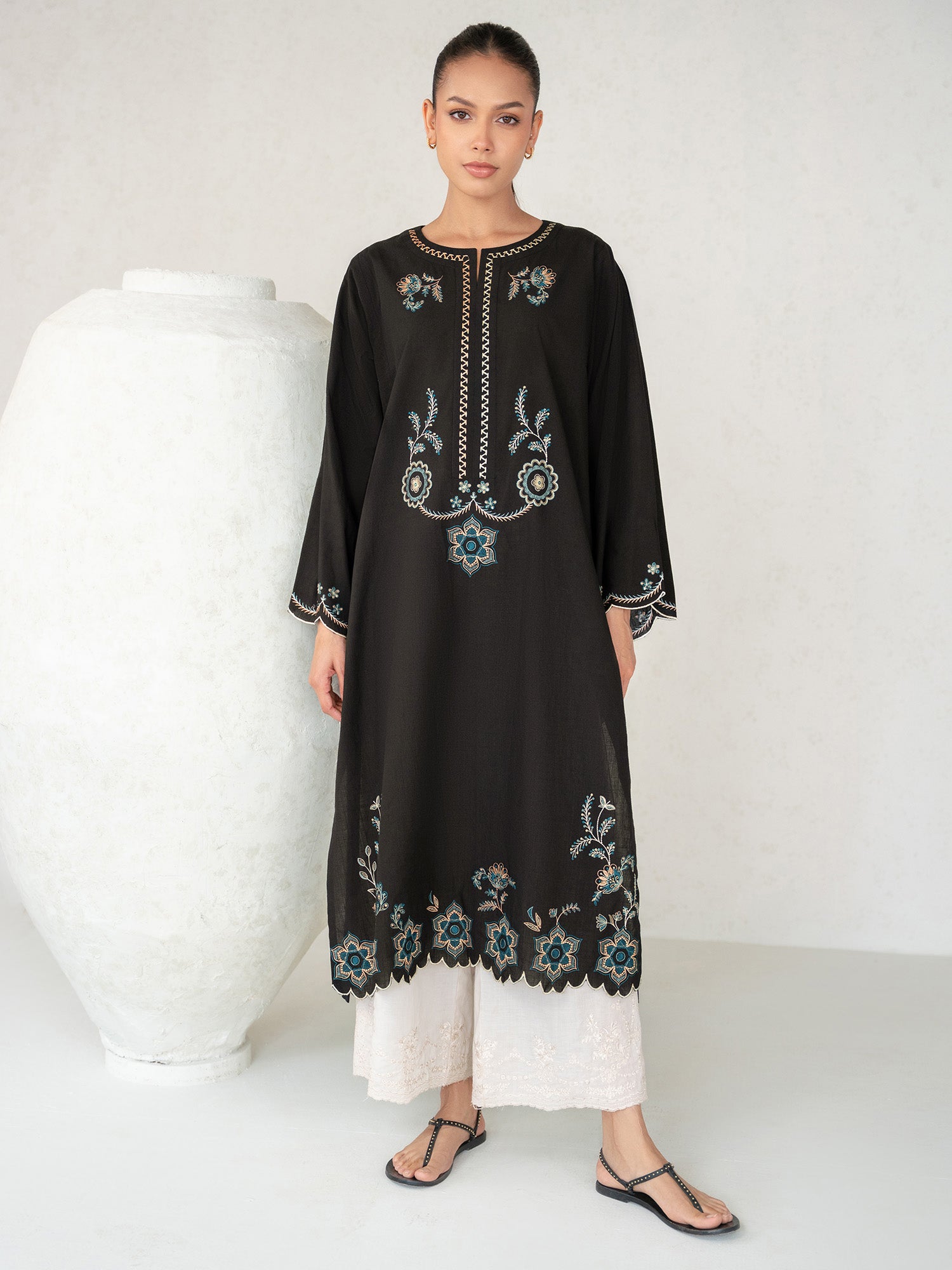 Embroidered Kurta