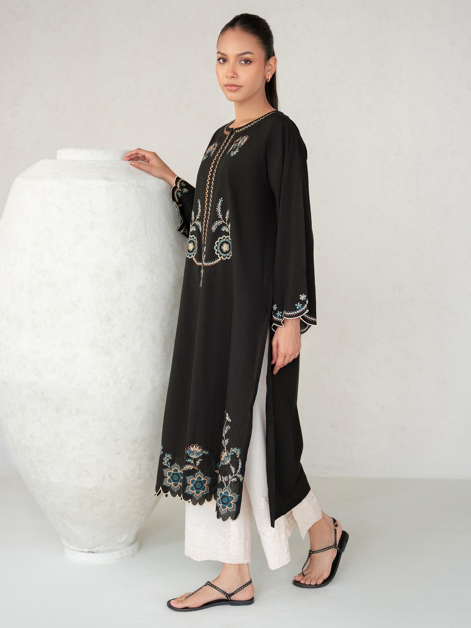 Embroidered Kurta