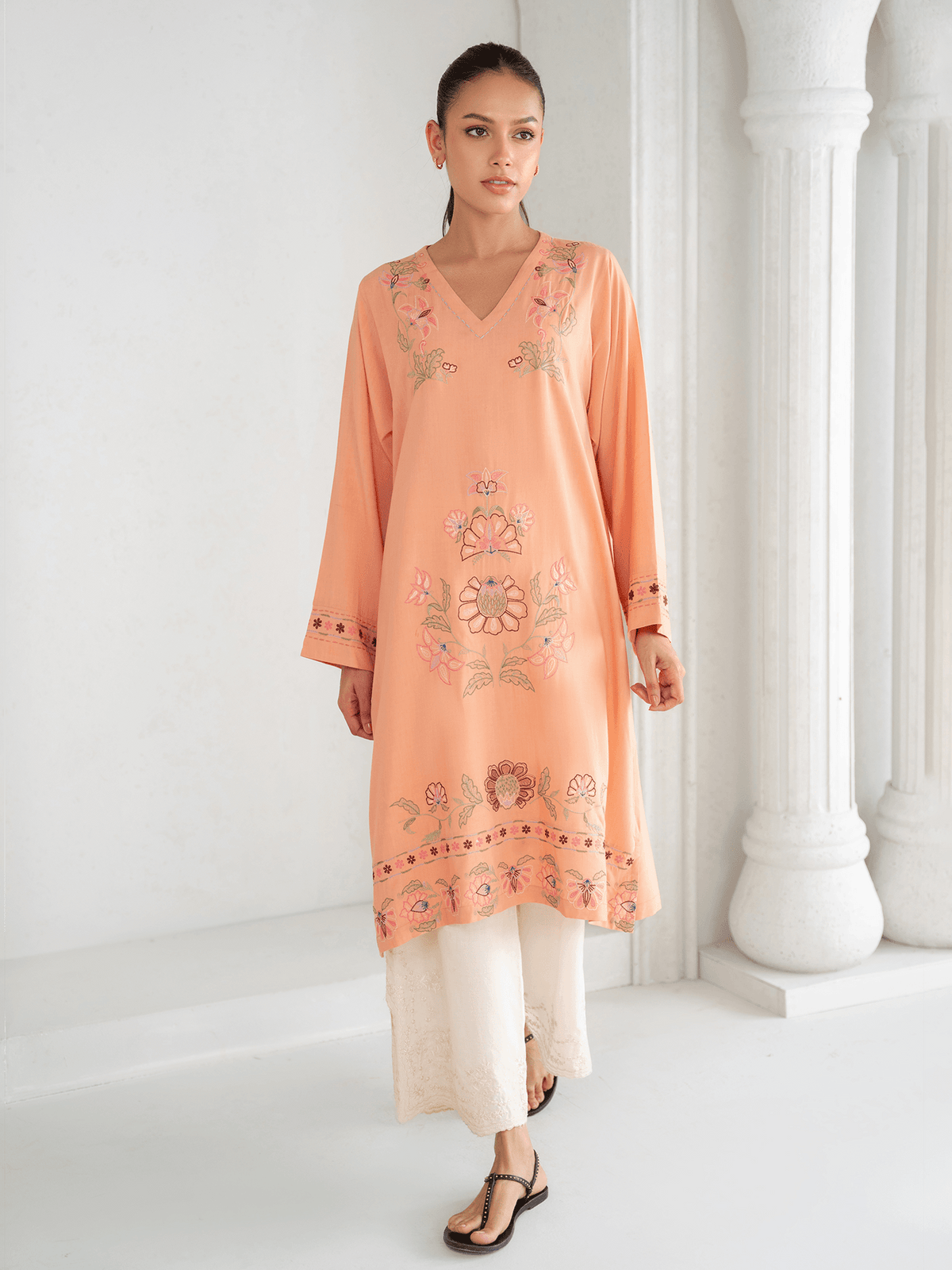 Embroidered Kurta