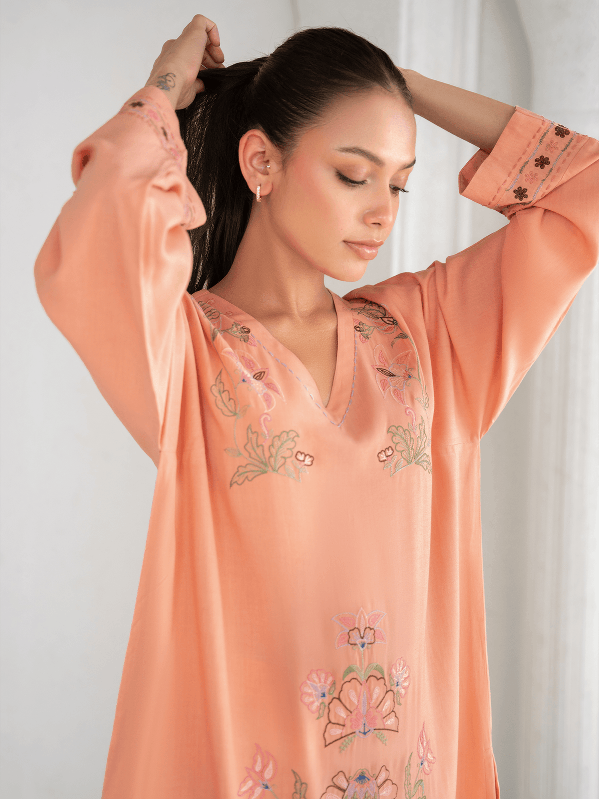 Embroidered Kurta