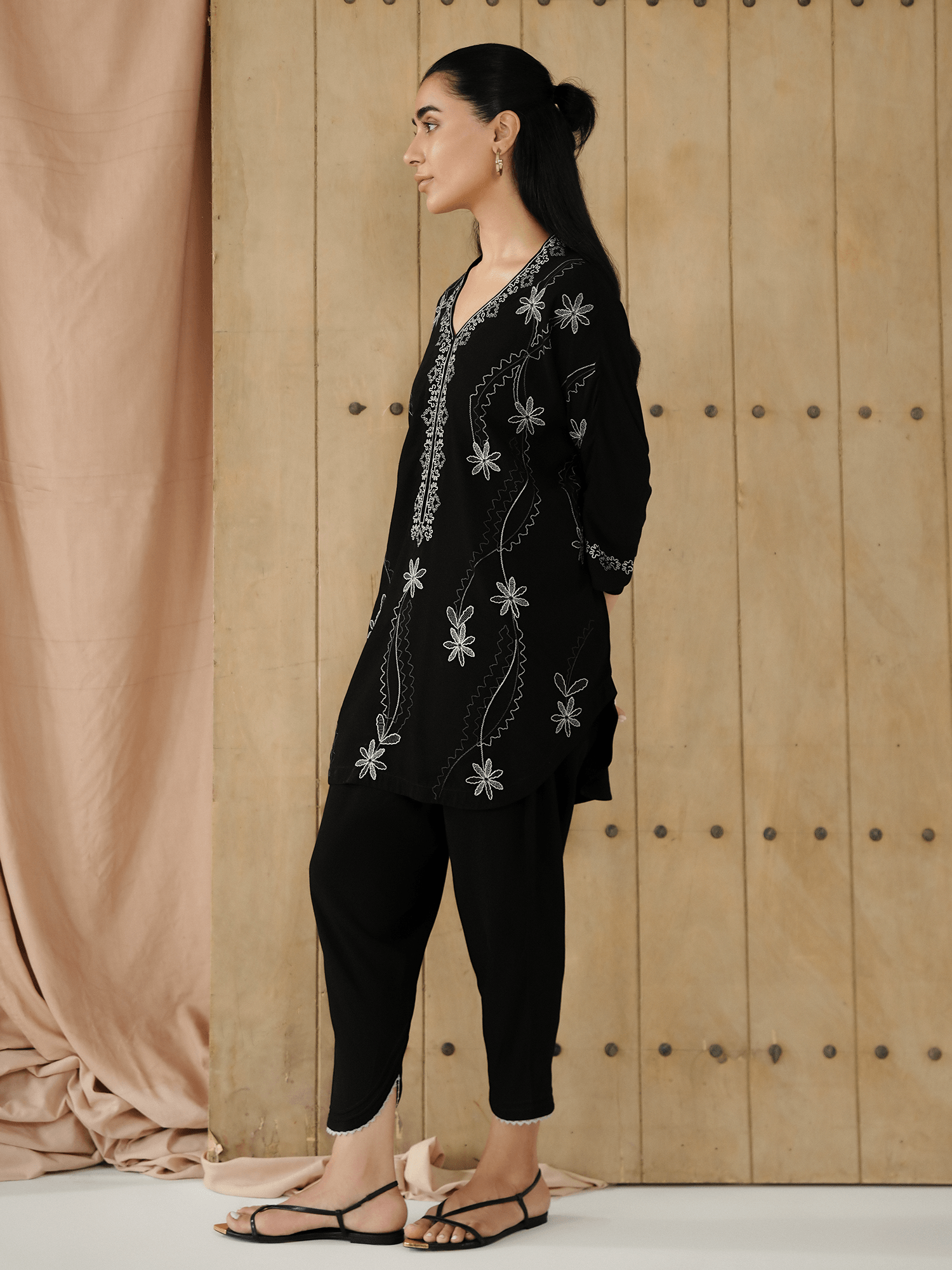 2-Piece Embroidered Set