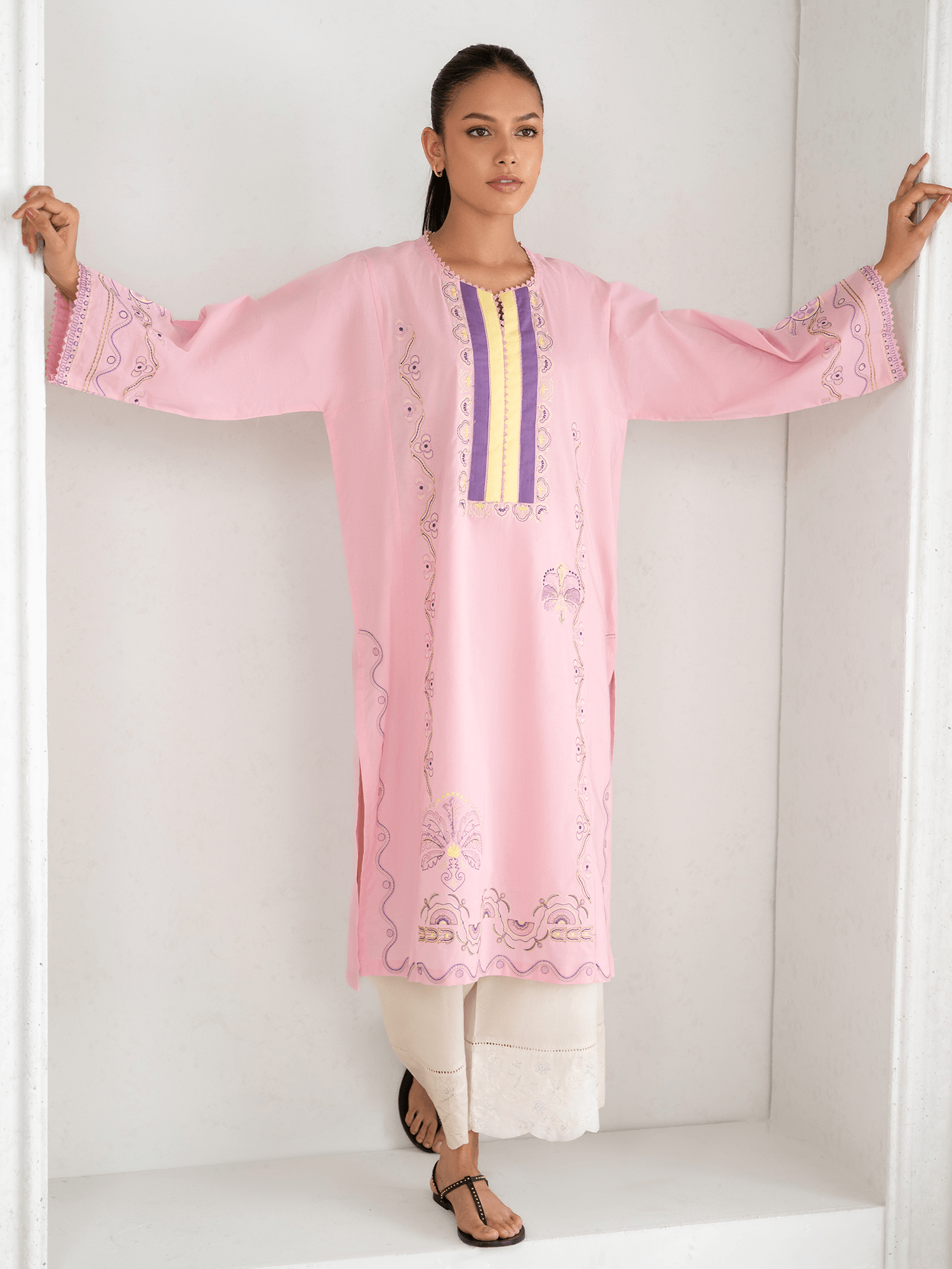 Embroidered Kurta