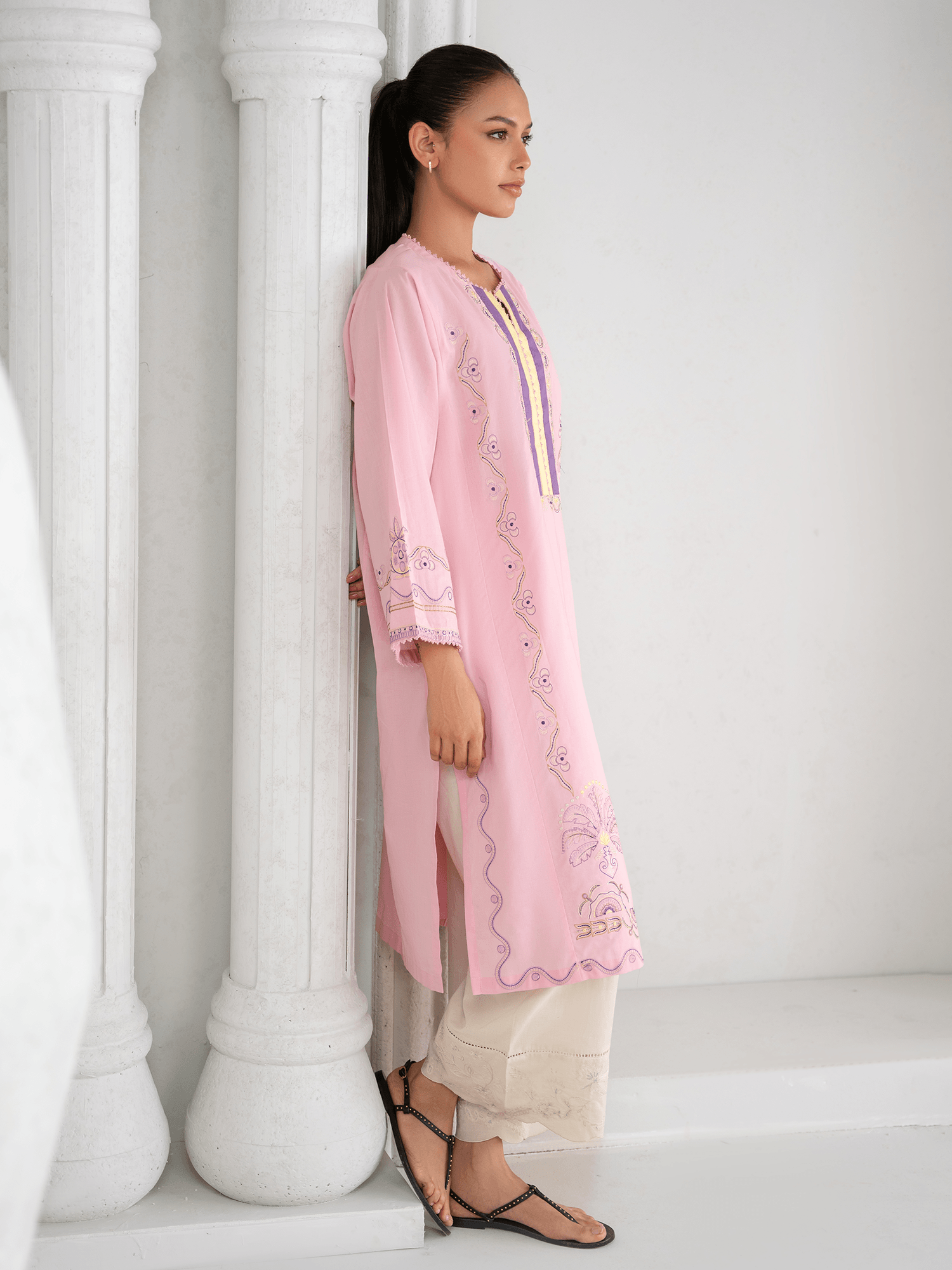 Embroidered Kurta