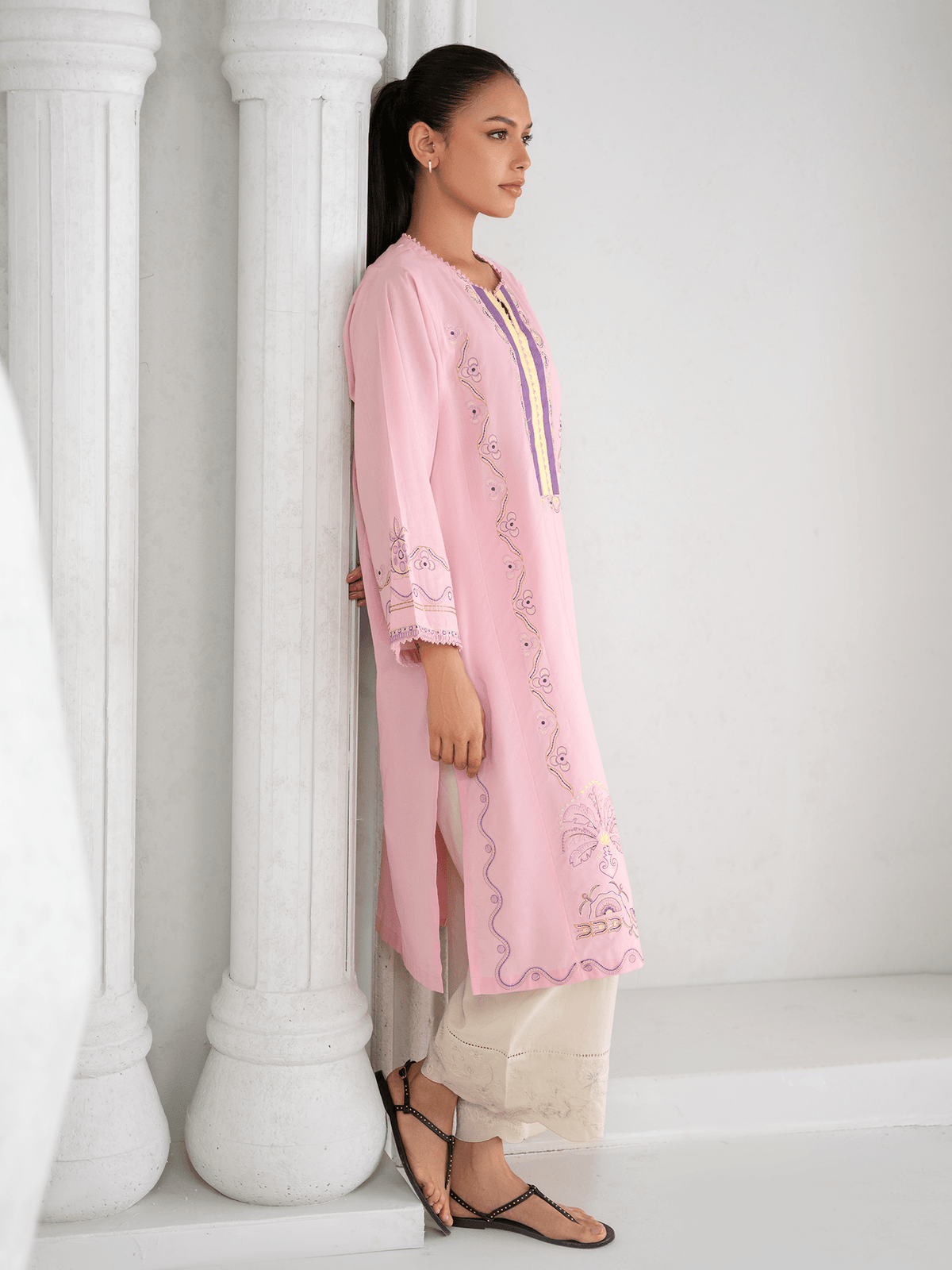Embroidered Kurta
