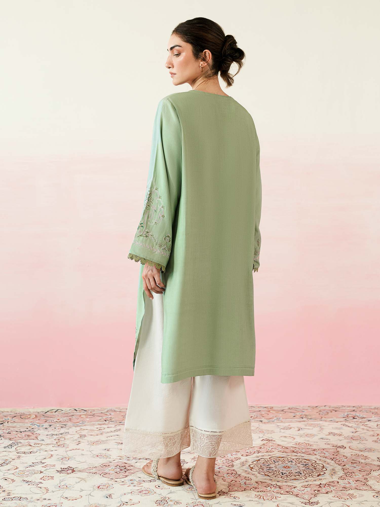 Embroidered Kurta