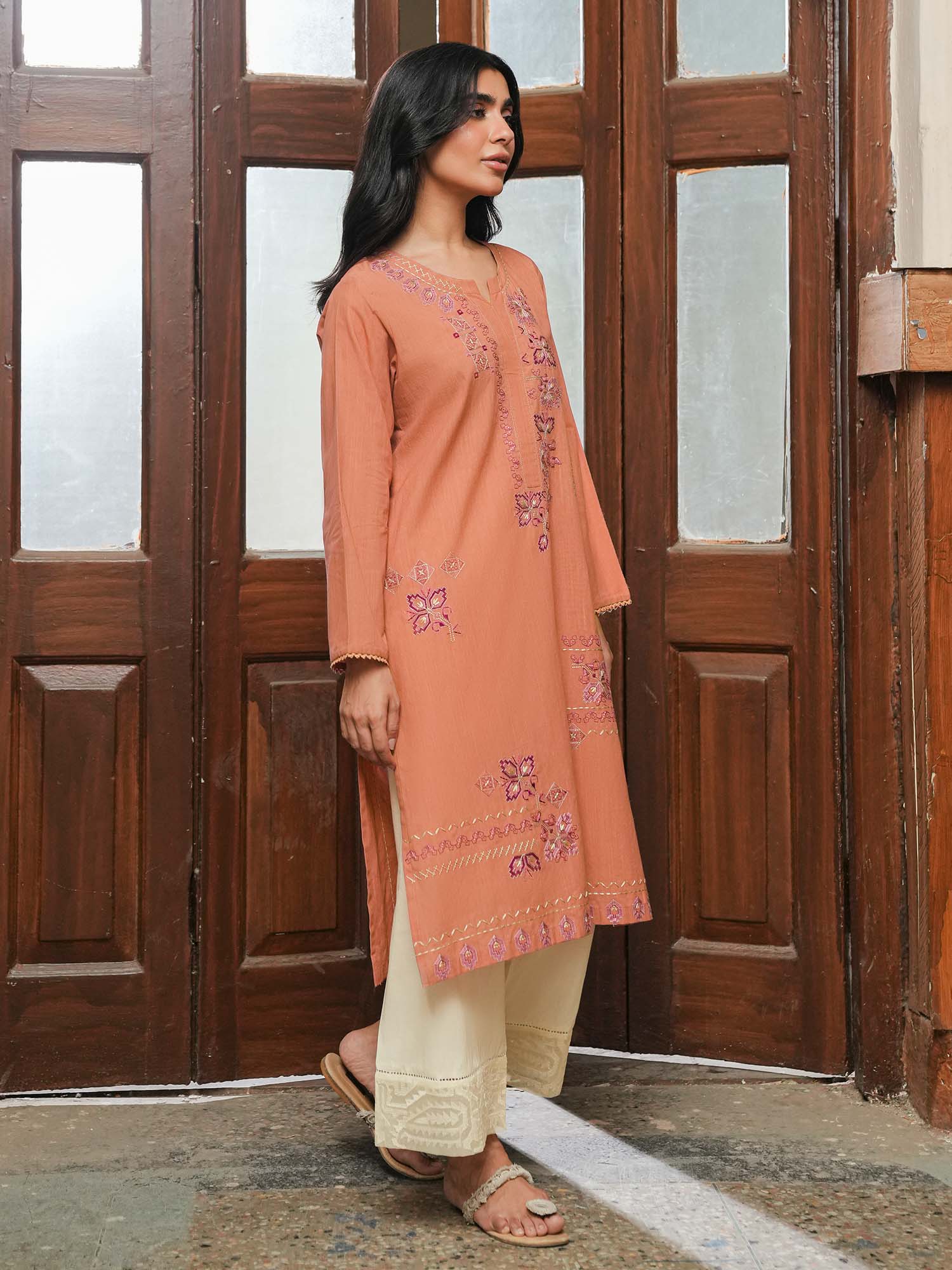 Embroidered Kurta