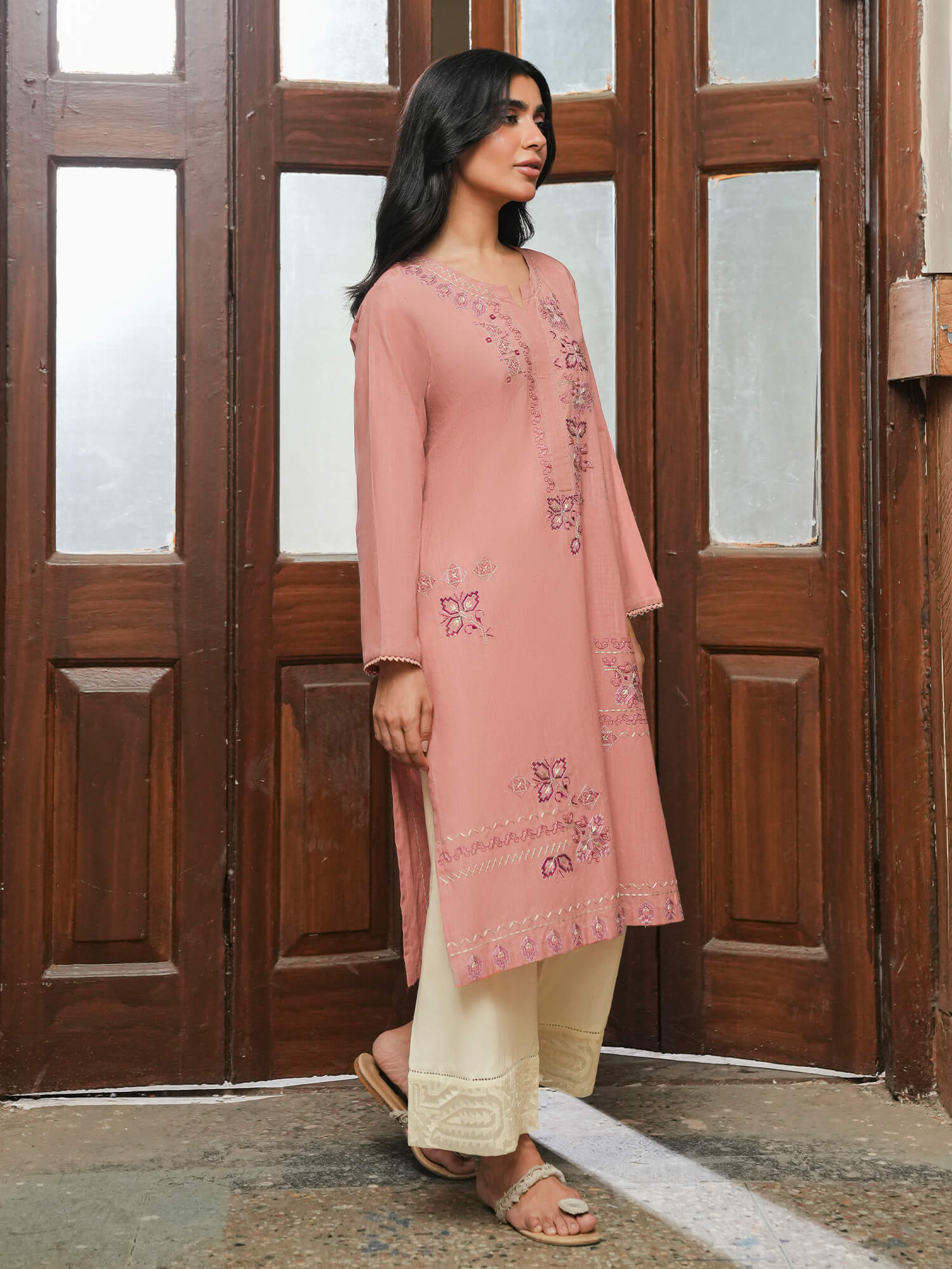 Embroidered Kurta