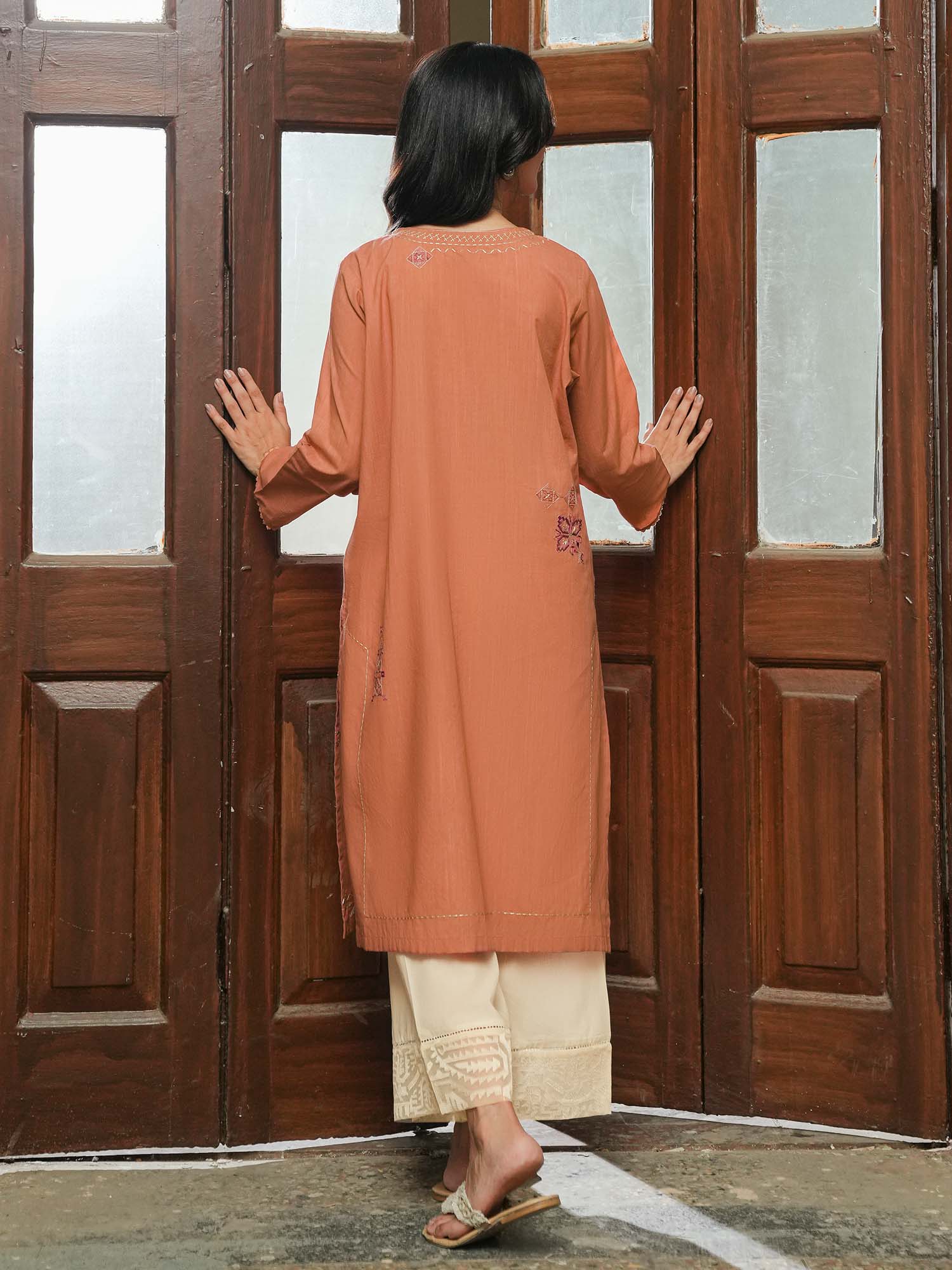 Embroidered Kurta