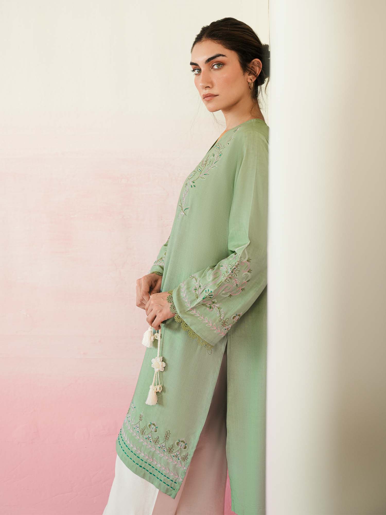 Embroidered Kurta