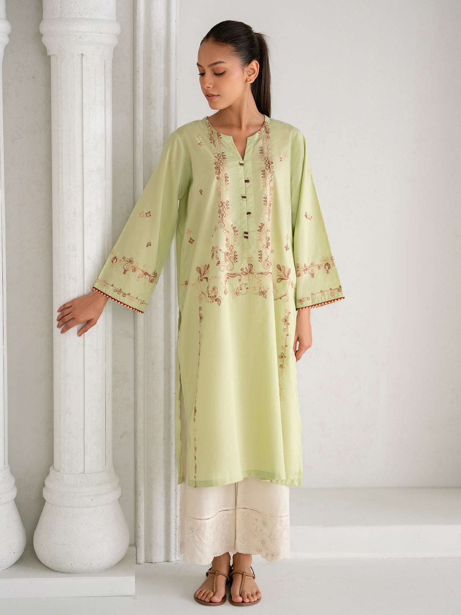 Embroidered Kurta