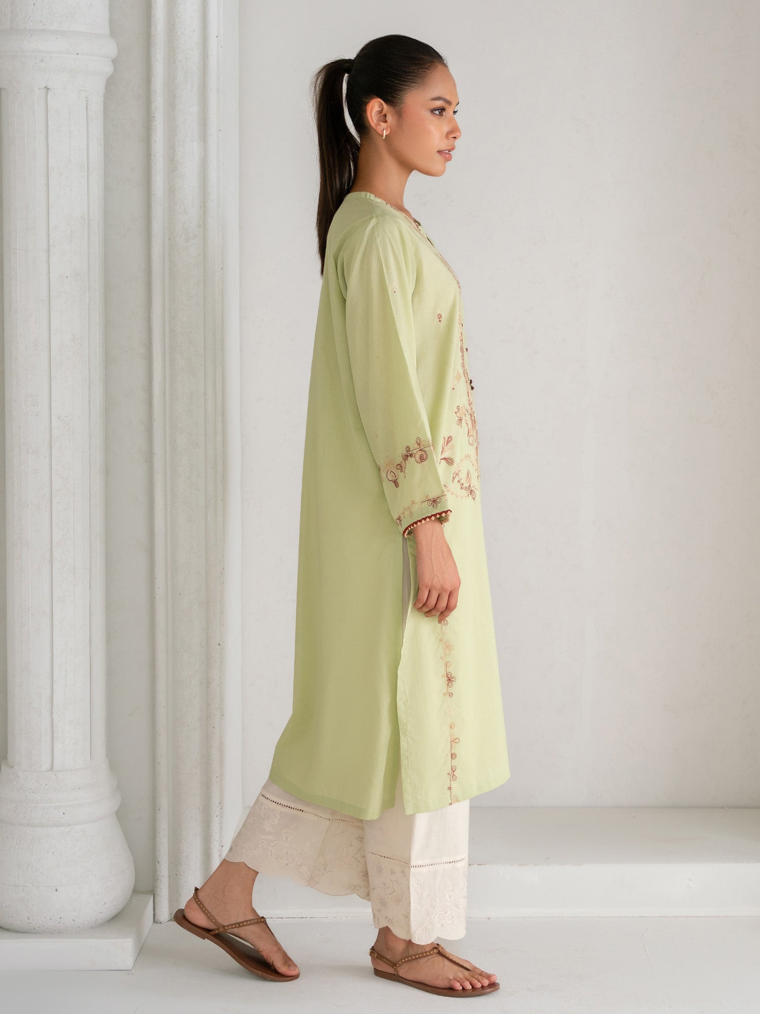 Embroidered Kurta