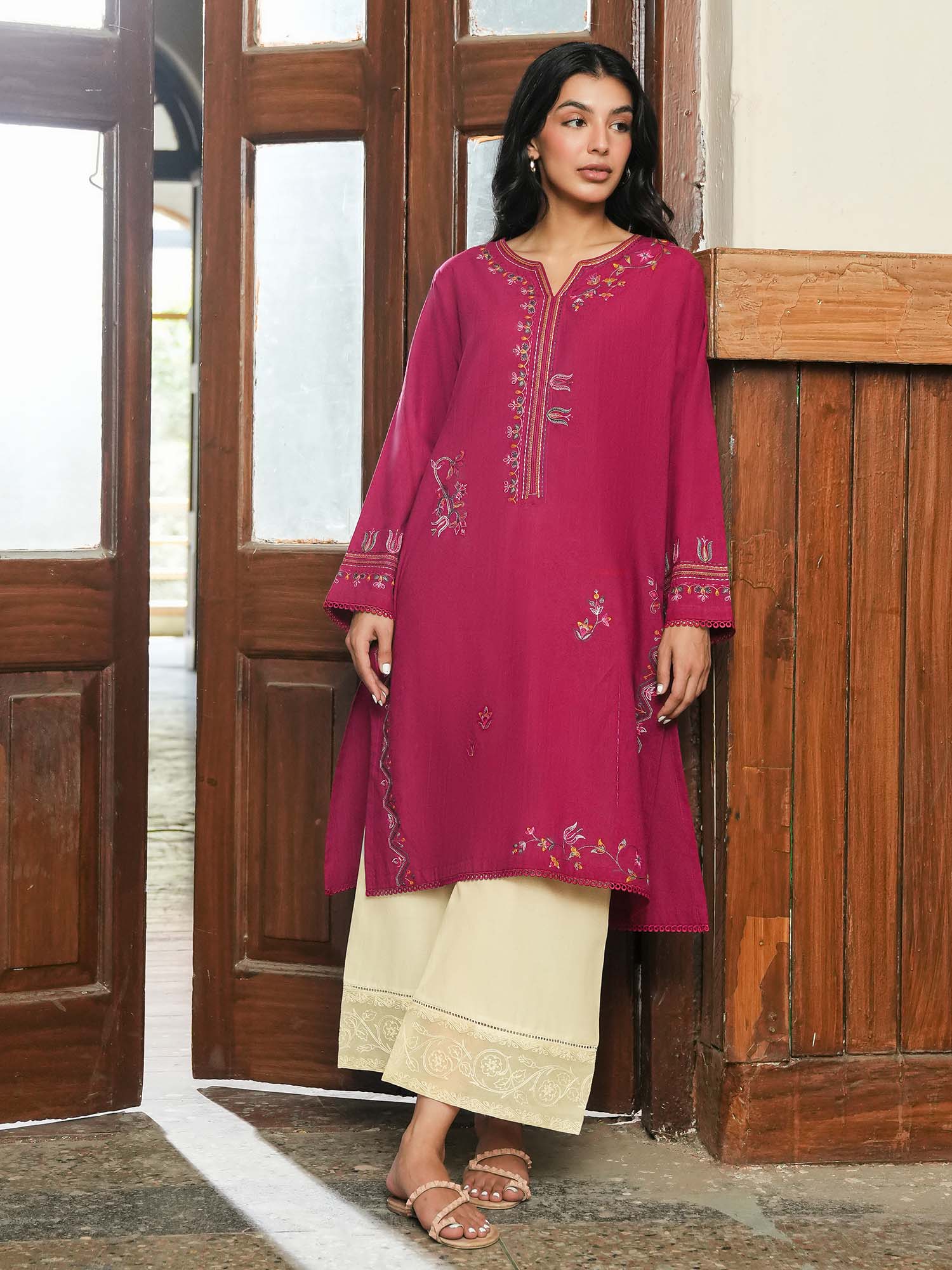 Embroidered Kurta