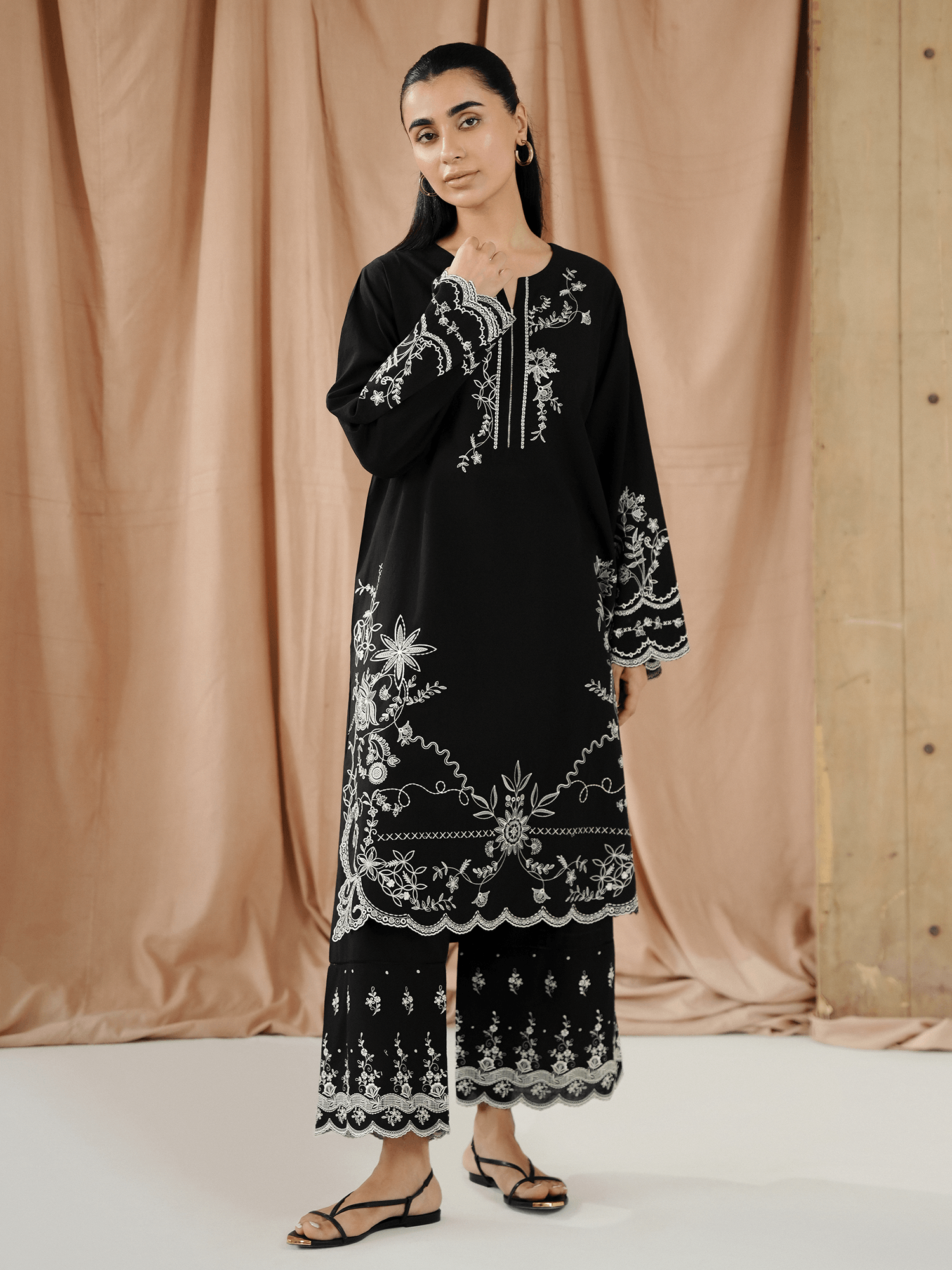 Embroidered Kurta