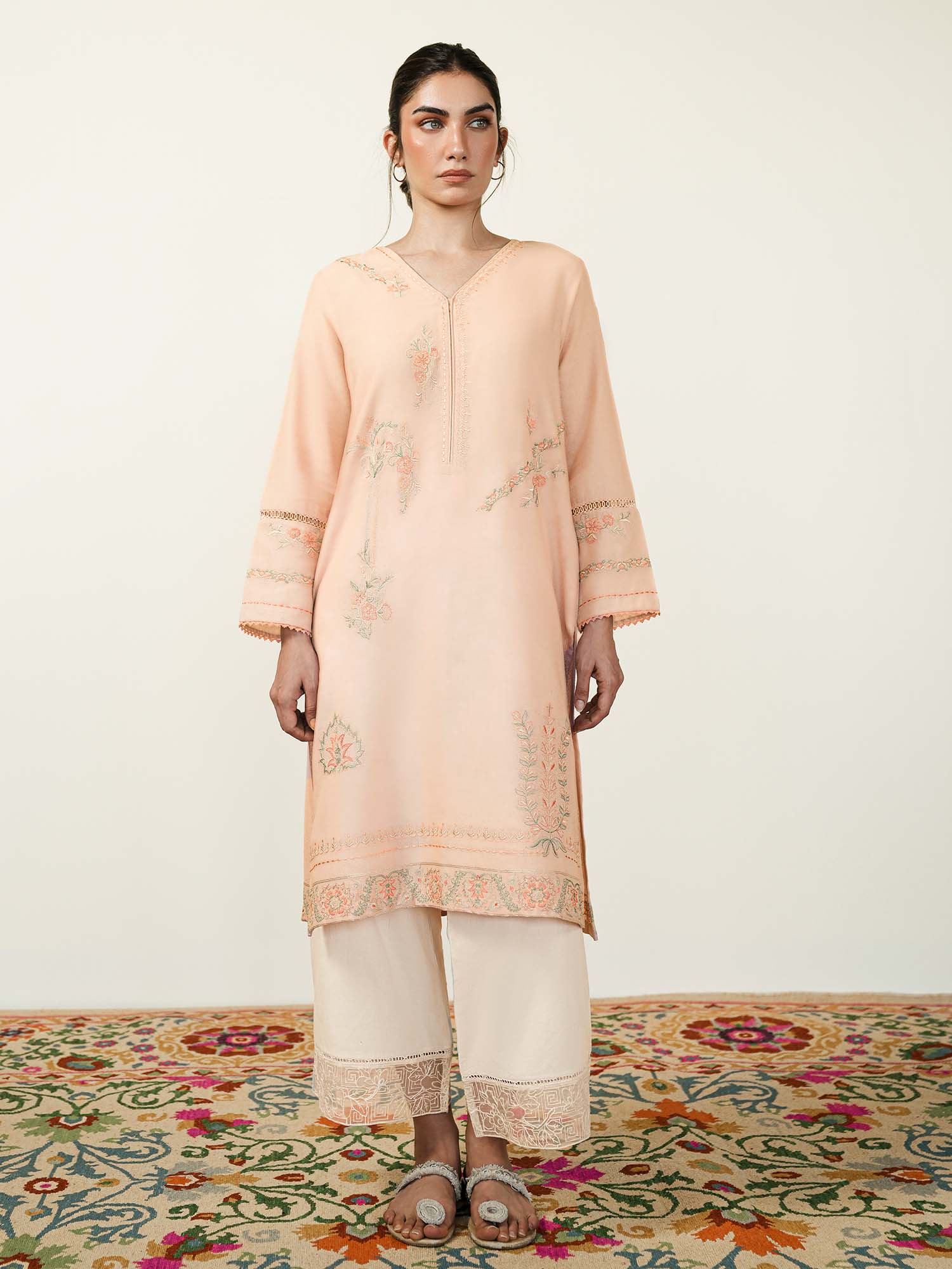 Embroidered Kurta